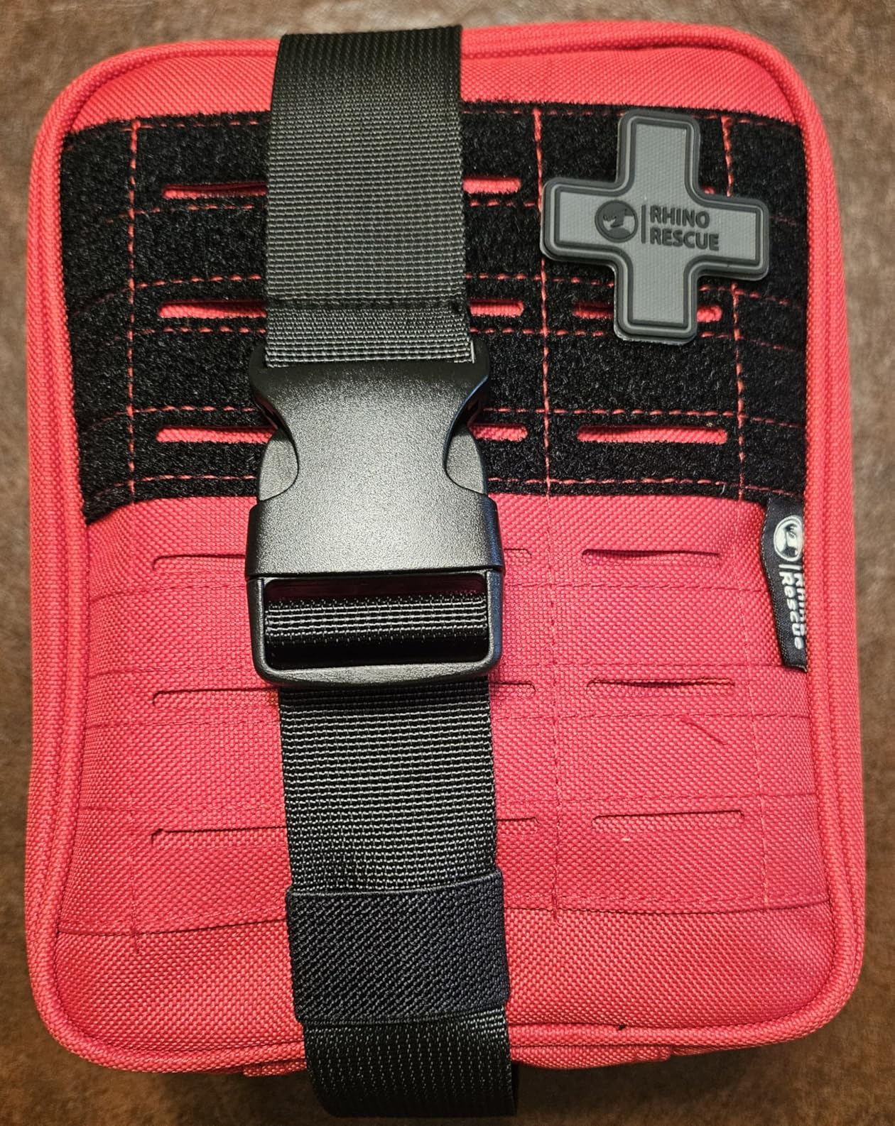 RHINO RESCUE IFAK Trauma Kit with C-A-T Tourniquet for Wound Care, Tactical First Aid Kit Molle Pouch for Military, Combat, Car, Camping, Hiking, Travel customer photo 2