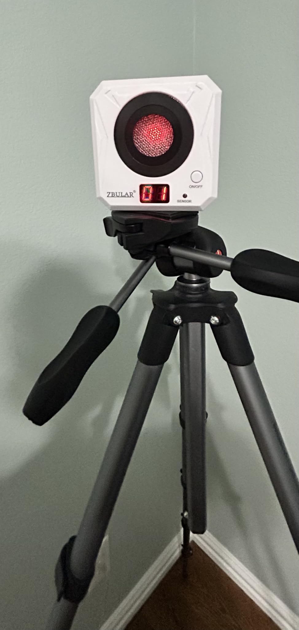 ZBULAR 3rd Dry Fire Training System, Portable Glass Fiber Digital Laser Target Compatible with Laser Strike System Most of Training Cartridges 9mm/22lr for Practice, Type-C Charging, LED Display customer photo 1