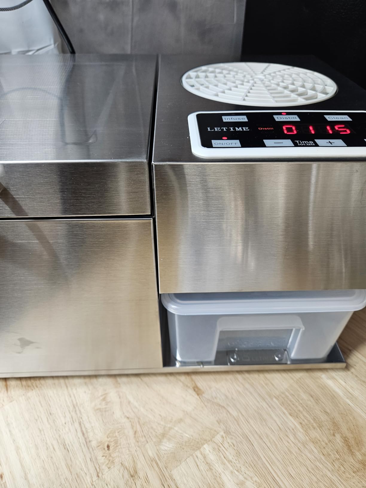 LETIME ADI Automatic Herbal Extractor. Infuser and Distiller in One. Herbal Oil Infusion Machine. Essential Oil Distiller. Hydrosol Maker. 4 L Water Distiller. Countertop Pure Distilling Water. 120V customer photo 1
