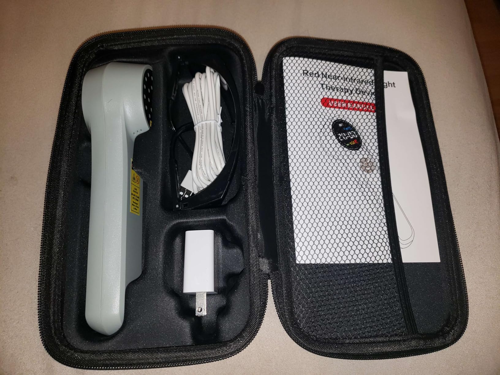 Cold Laser Therapy Device for Dogs, 16x660nm+4x810nm+4x980nm, Handheld Red Light Therapy for Joint&Muscles Pain Relief, Pet Laser Therapy for Dogs Cats Horse, Helps Inflammation, Wound Healing customer photo 1