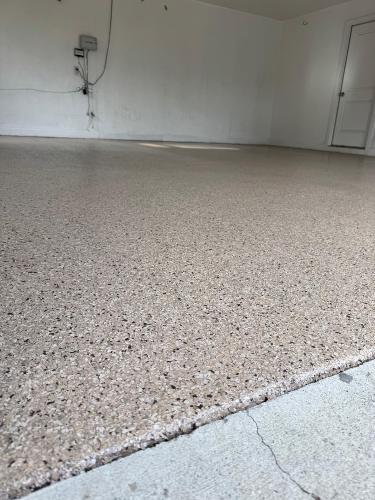 Epoxy Resin Coating 3 Gallon Kit - Light Gray - Standard Cure Speed - for Floors, Counter Tops, Garages & More - 100% Solids - 2 Components - Self Leveling, Chemical Resistant, Solvent-Free customer photo 2