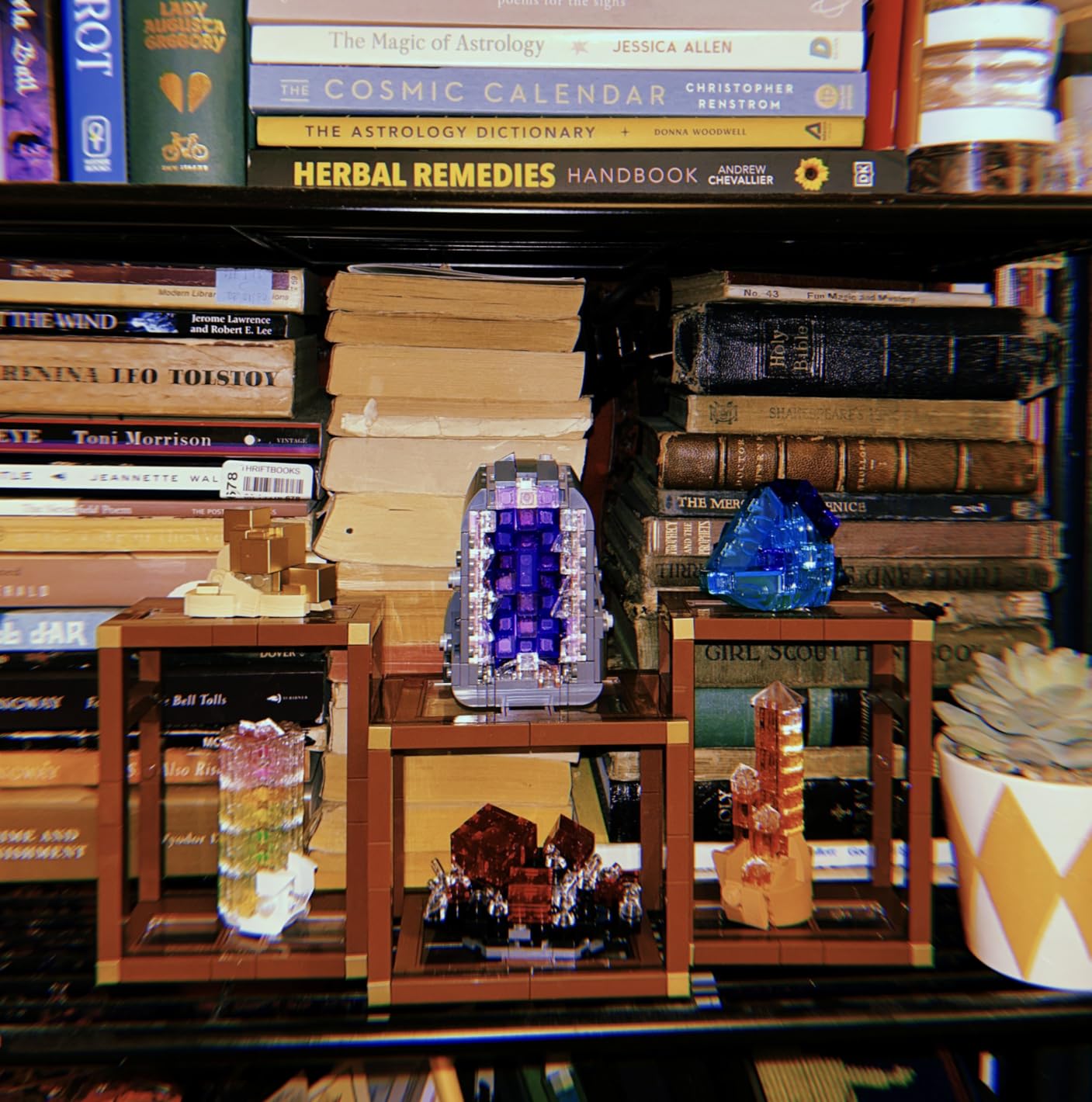 LEGO Ideas Mineral Collection Building Set for Adults, Ages 18+ - Bedroom or Office Decor with 3 Display Shelves - Unique Gift Idea for Men & Women - 21362 customer photo 1