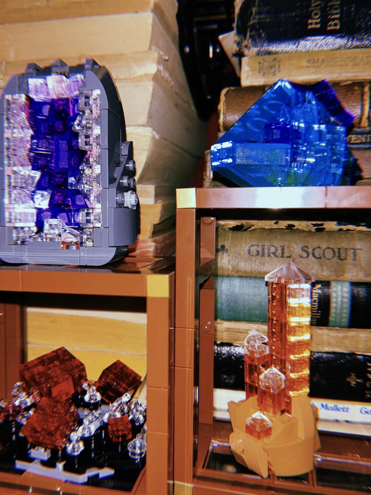 LEGO Ideas Mineral Collection Building Set for Adults, Ages 18+ - Bedroom or Office Decor with 3 Display Shelves - Unique Gift Idea for Men & Women - 21362 customer photo 2