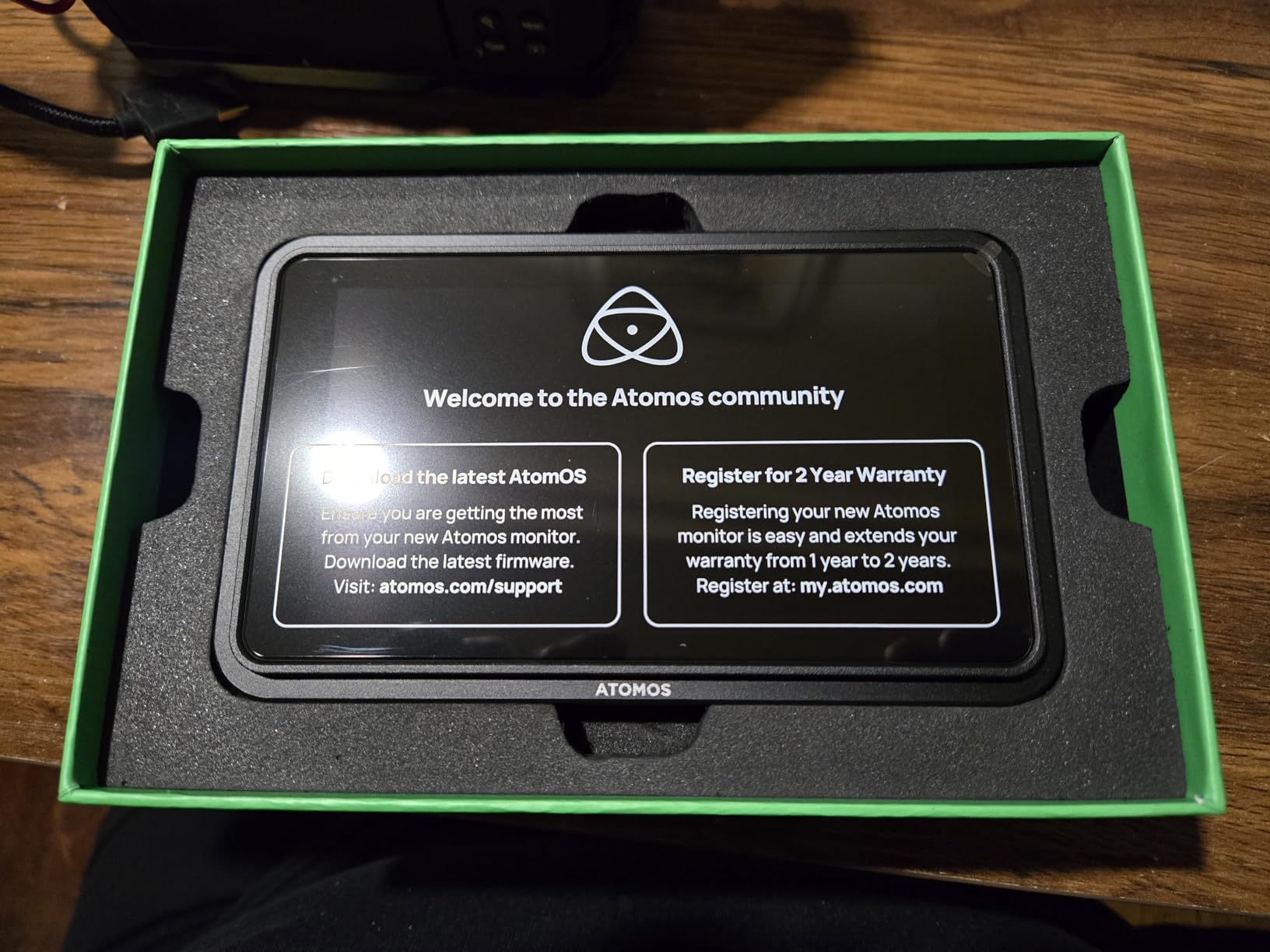 Shinobi GO HDMI 4K Camera Field Monitor with HDR Touchscreen, All Day Battery Life, and Lightweight Design customer photo 1