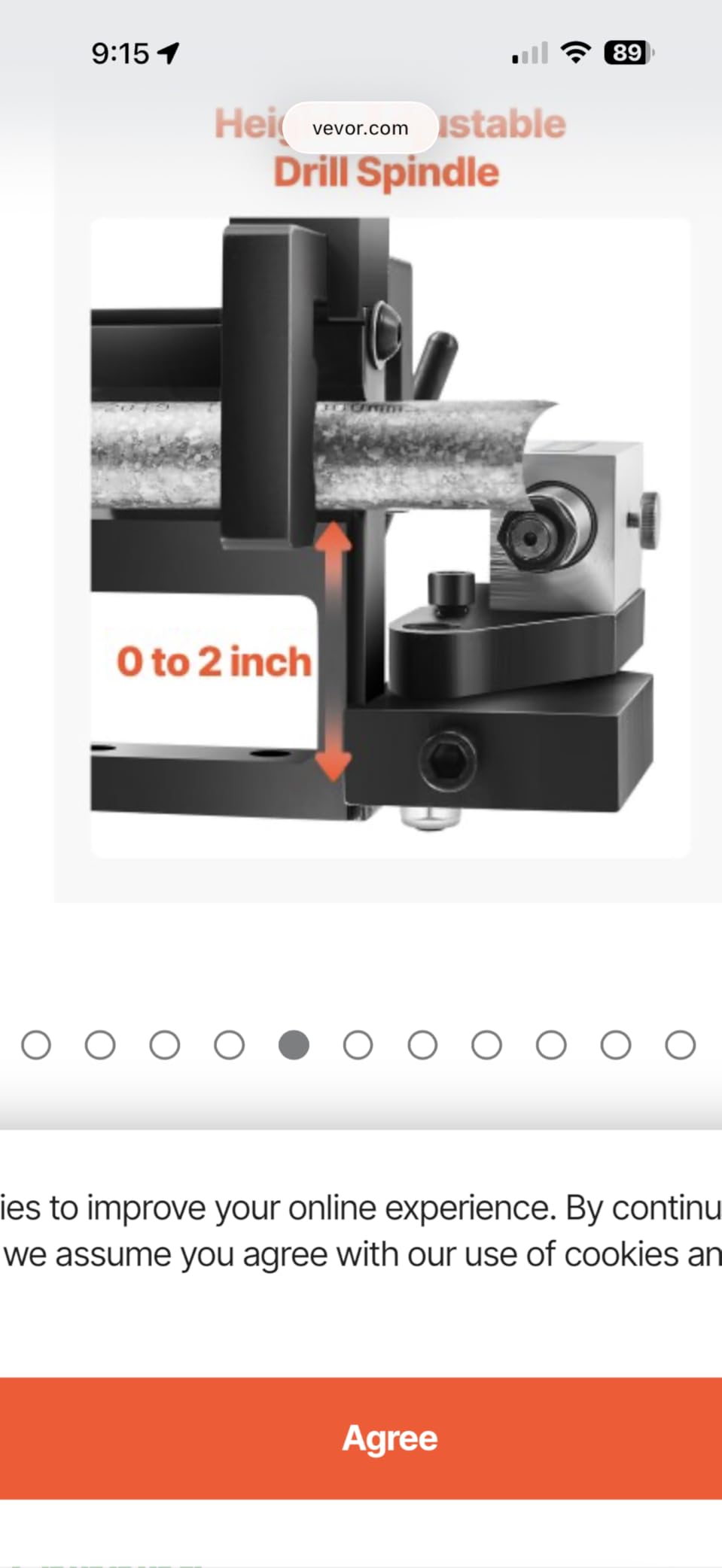 VEVOR Pipe Tube Notcher, 1/2 to 3-inch Tubing Notcher with 0 to 50 Degree Adjustable Angle, Pipe and Tube Notching Tool for Repair Shops, Home Projects, Metalworking customer photo 2