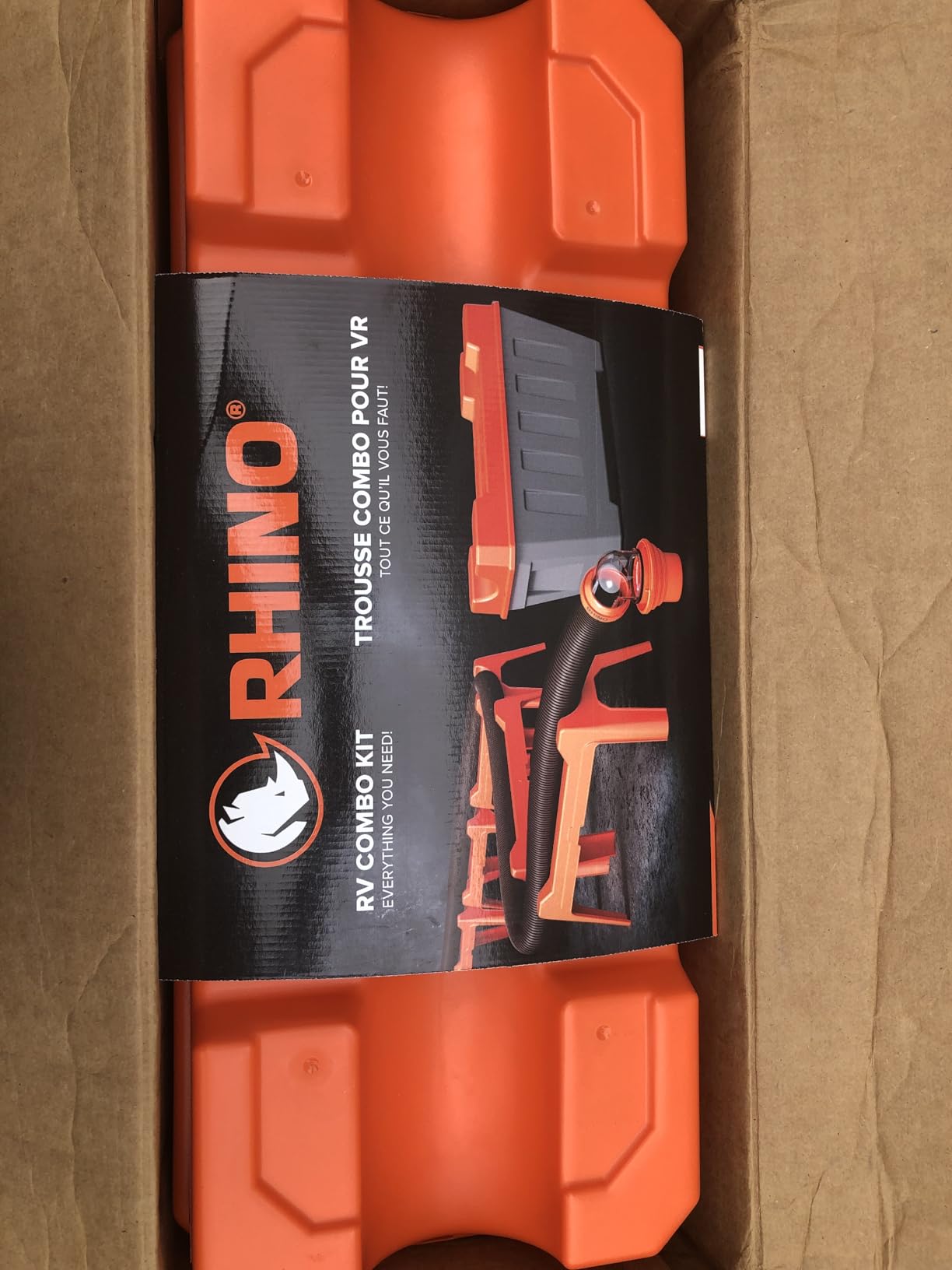 Camco Rhino Ultimate 20' RV Sewer Hose Kit - All-in-One Sewer Hose Solution - 11-Piece Combo Kit Includes Storage Box for Nesting Support & Camper Organization (43075) customer photo 2