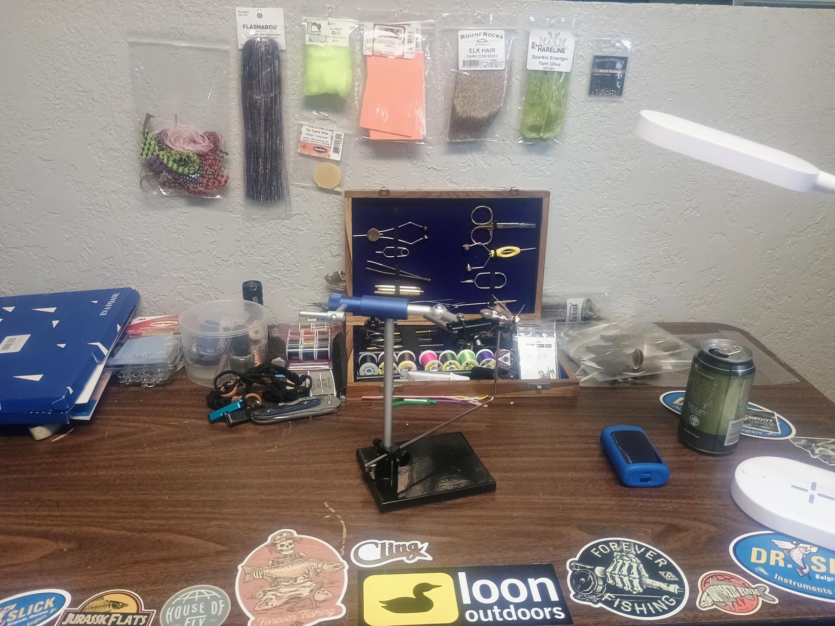 Kingfisher Fly Tying Desktop Tool and Material Organizer customer photo 1