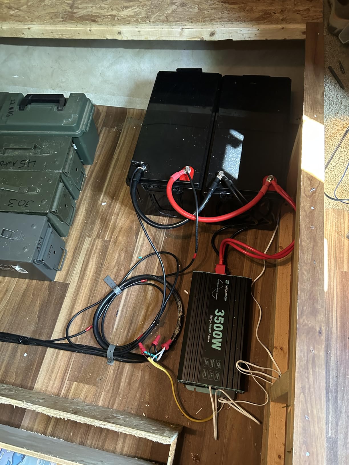 12V 100Ah LiFePO4 Battery, Built-in 120A BMS, 15000 Deep Cycles, Group 31, Lightweight Lithium Iron Phosphate Battery for Home Energy, RV, Trolling Motor, Marine, Solar, Off-Grid customer photo 2