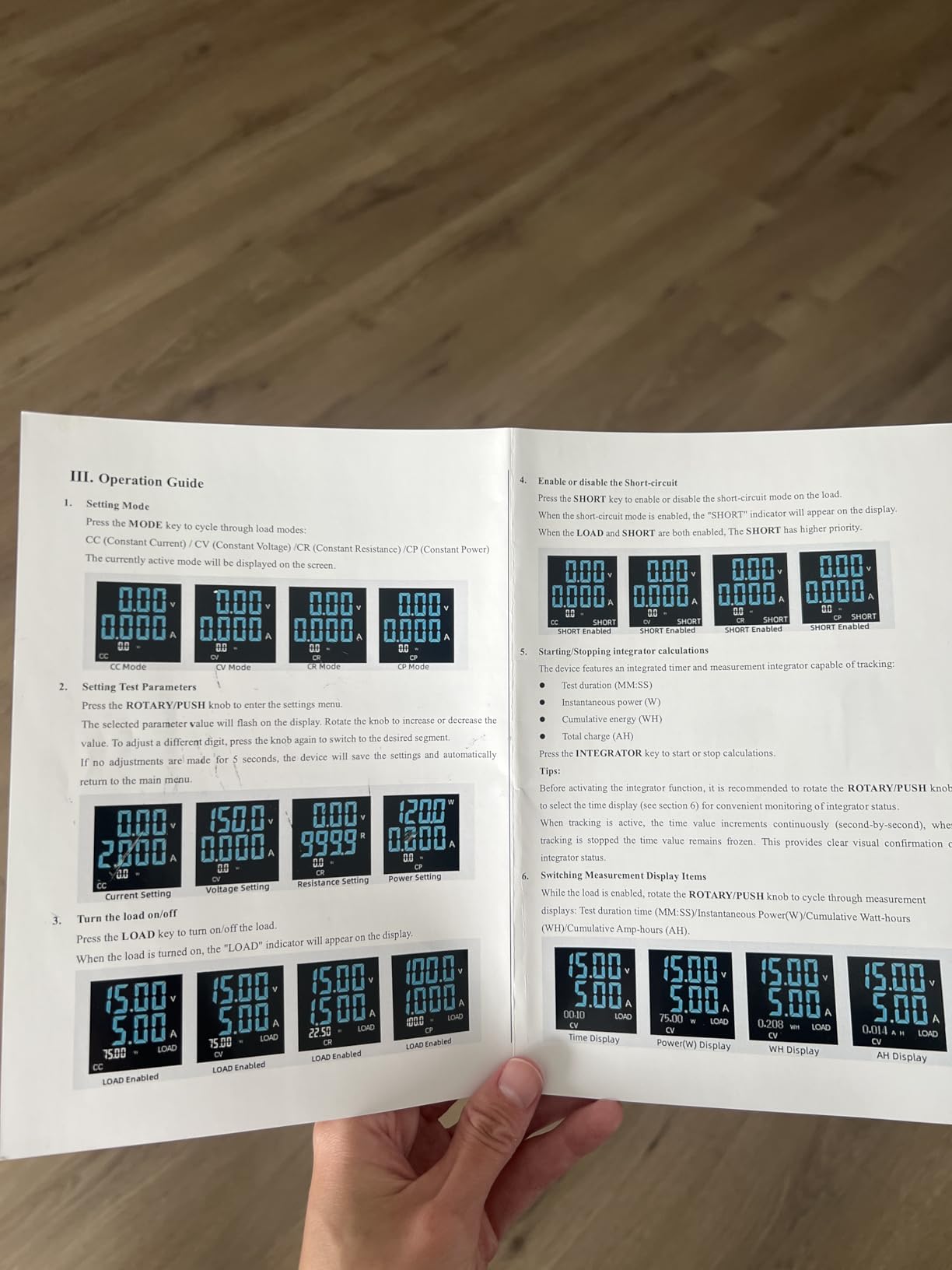 Programmable DC Electronic Load 120W, 0~150V, 0~20A, 0.1~999.9 ohm, Support CC(Constant Current), CV(Constant Voltage), CR (Constant Resistance), CP(Constant Power) Mode customer photo 1