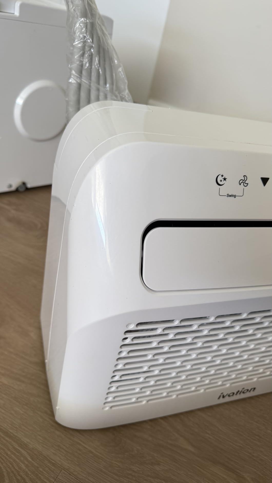 Ivation 6,500 BTU Camper Air Conditioner | Portable Over-the-Window Sill AC, Fan & Dehumidifier for RV, Caravan & Motorhome | Digital Display, Temperature Control, Timer, Sleep Mode, Whisper Quiet customer photo 2