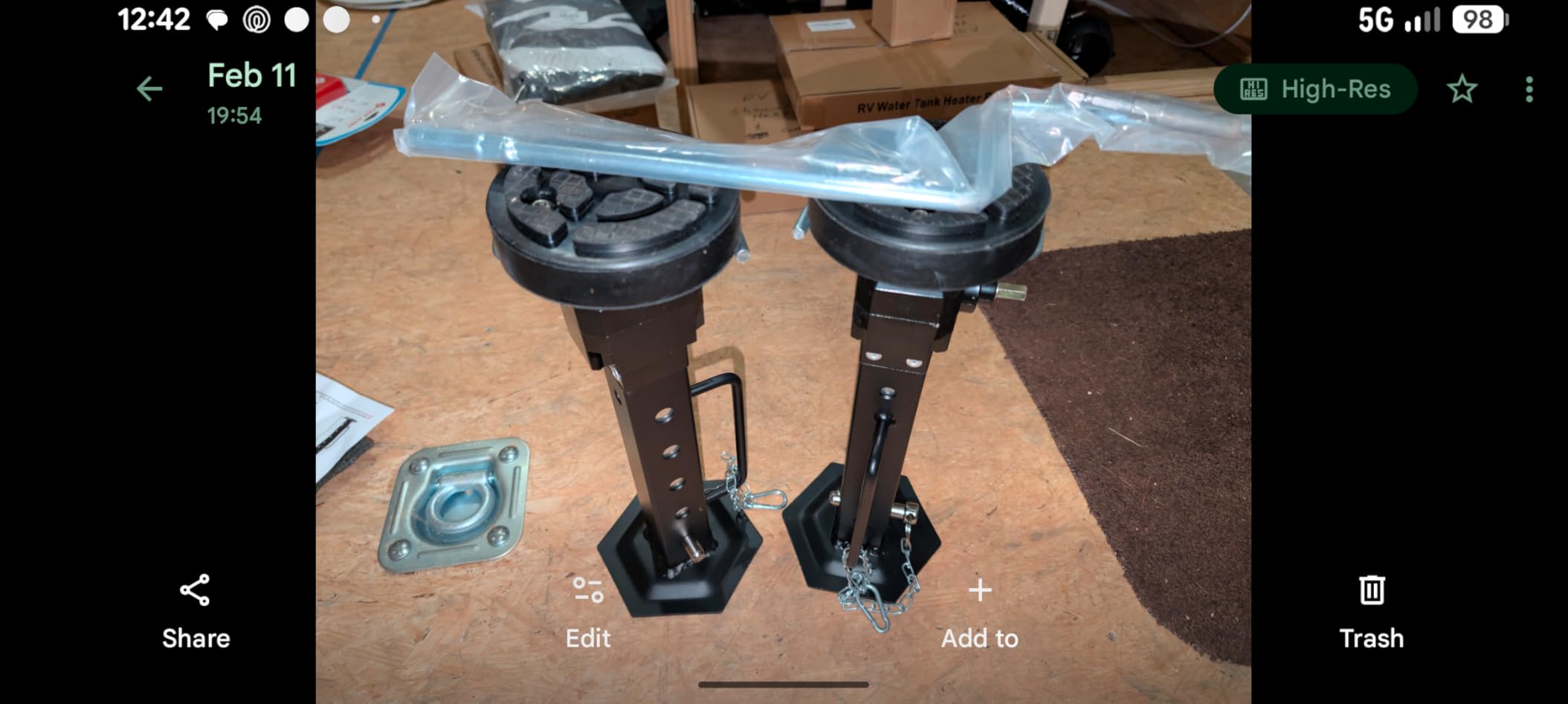 Adjustable Camper Slide Out Support Jacks from 13.8