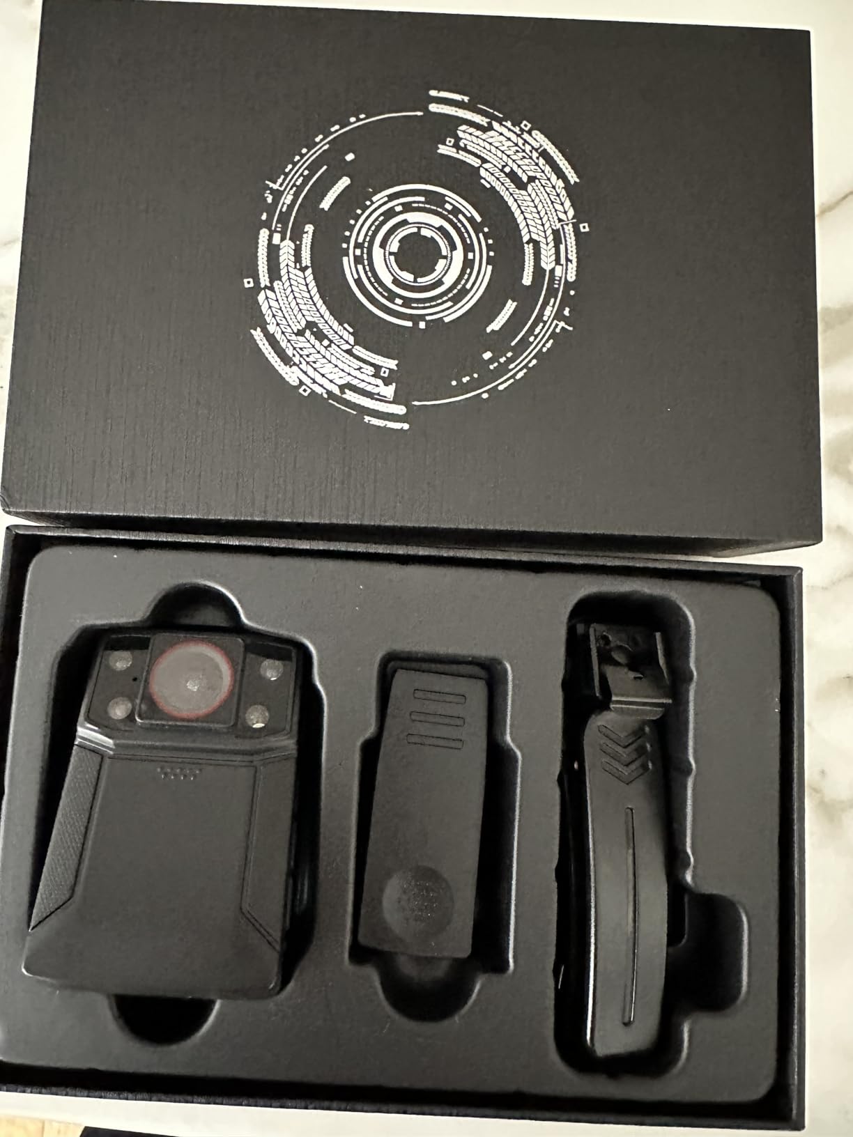 Mini Body Camera Video Recorder, Waterproof & Loop Record HD 1080P, 10-12 HR Battery Life Wearable Police Cam for Home, Outdoor, Law Enforcement, Security Guard, Built-in 128GB Memory Card customer photo 2