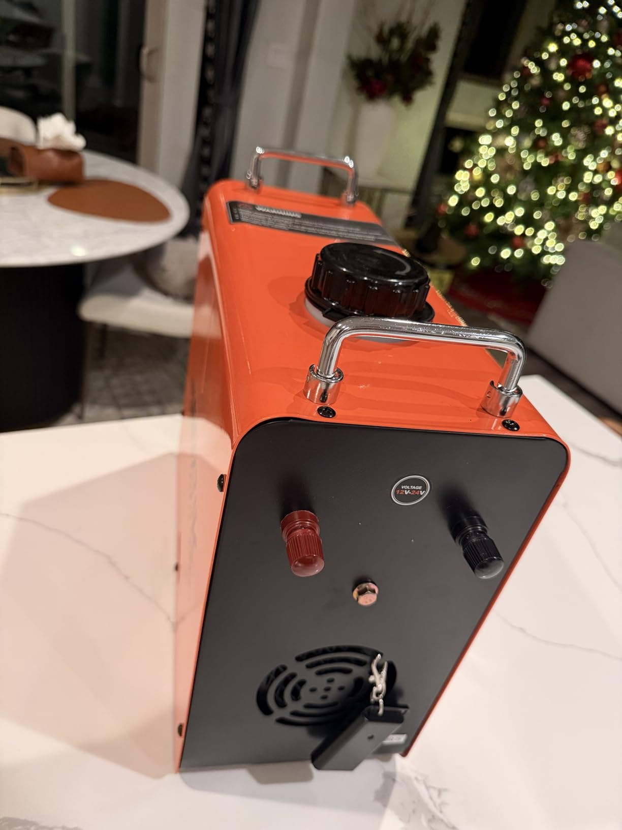 8KW Diesel Heater, 5L 12V/24V All in One Diesel Heater with LCD Switch, Remote Control, Muffler for Truck, RV, Home, Car, Campers, Boat, Orange customer photo 1
