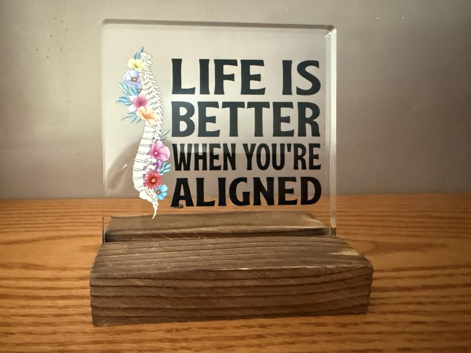 Urologist Definition Acrylic Sign with Wood Stand - Cheeky Gifts customer photo 2