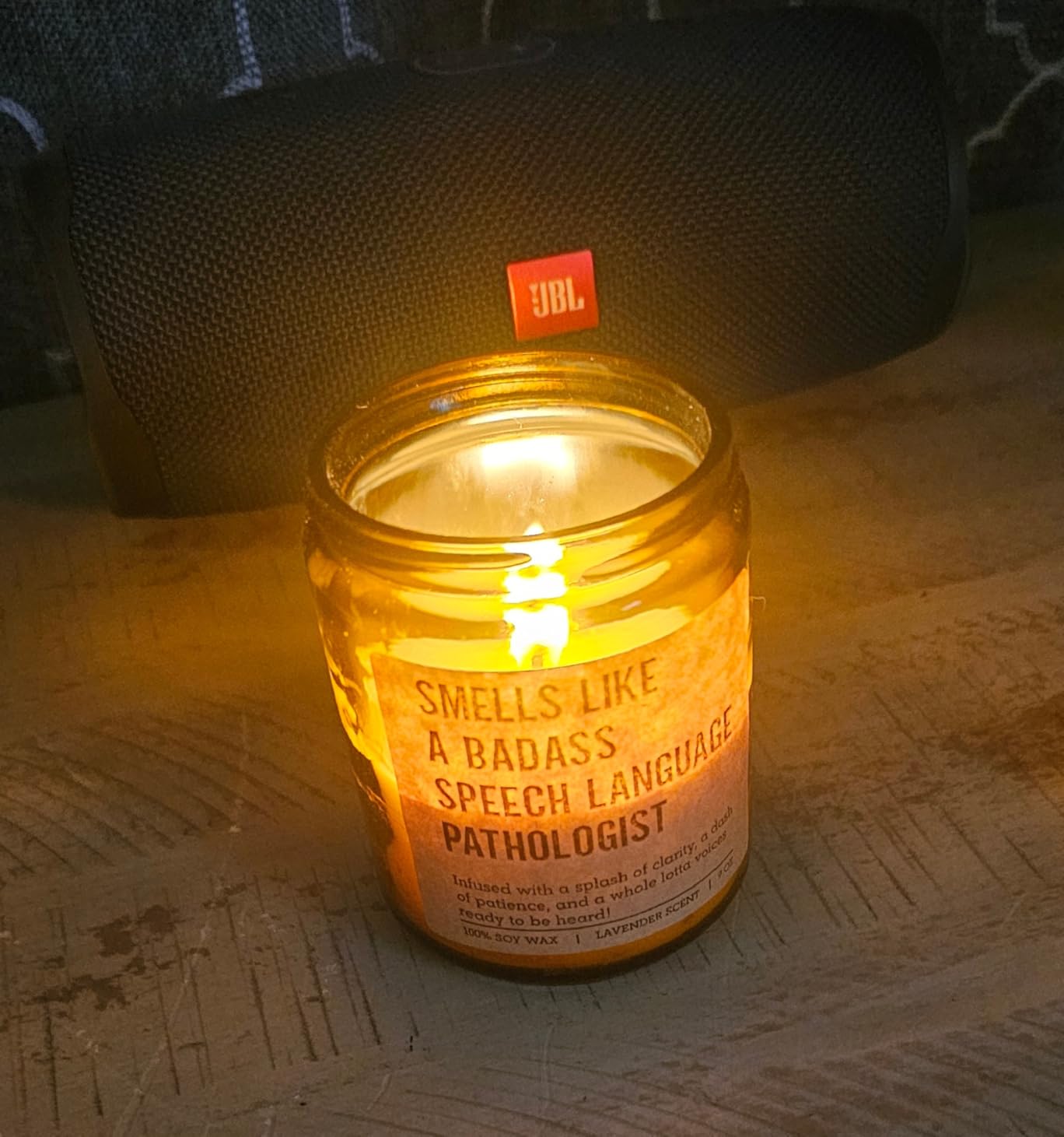 GSPY Candle, Speech Language Pathologist Gifts, SLP Gifts - Therapy Appreciation Present for Speech Therapist, Pathologist, Teacher - Mothers Day, Birthday, Graduation Ideas for SLP Student, Women customer photo 1