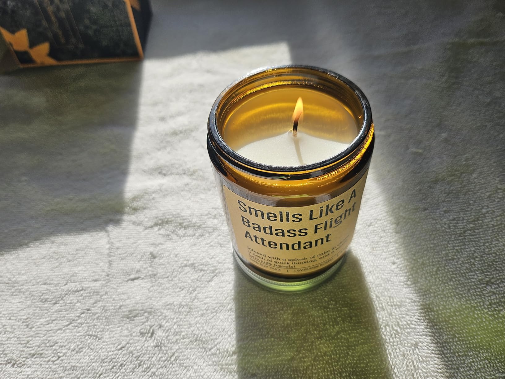 GSPY Candle, Flight Attendant Gifts for Women, Men - Airplane, Aviation Gifts for Flight Crew, Airline Cabin Crew - Funny Mothers Day, Birthday, Graduation, Retirement, Appreciation Idea for Mom, Girl customer photo 1