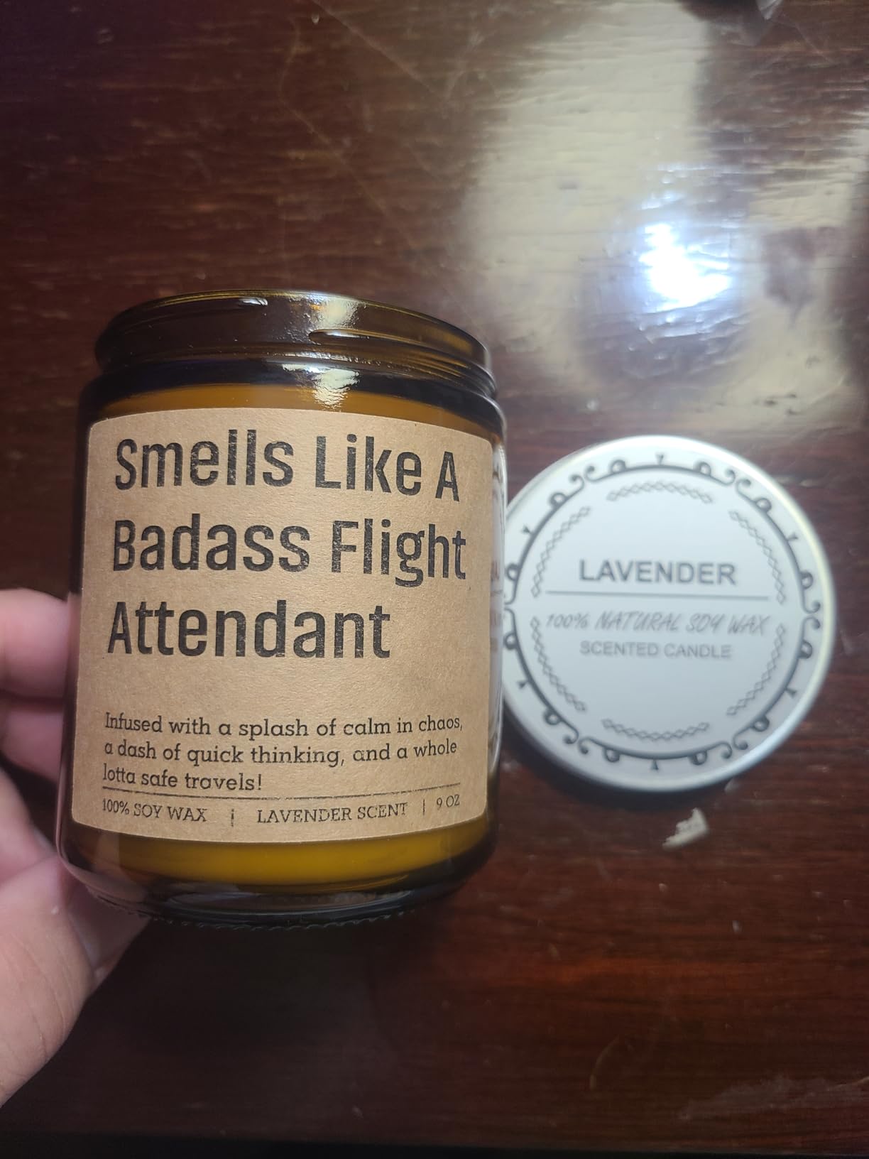 GSPY Candle, Flight Attendant Gifts for Women, Men - Airplane, Aviation Gifts for Flight Crew, Airline Cabin Crew - Funny Mothers Day, Birthday, Graduation, Retirement, Appreciation Idea for Mom, Girl customer photo 2
