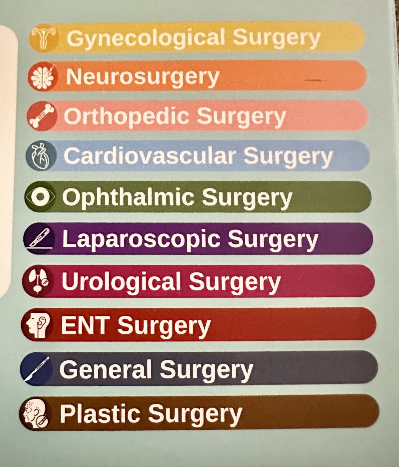 Surgical Instruments Flashcards | Color-Coded Tech Cards for 10 Specialties | Study Guide for Technologists, Sterile Processing Technicians | CST Exam Prep, Surgical tech Gifts and Accessories customer photo 2
