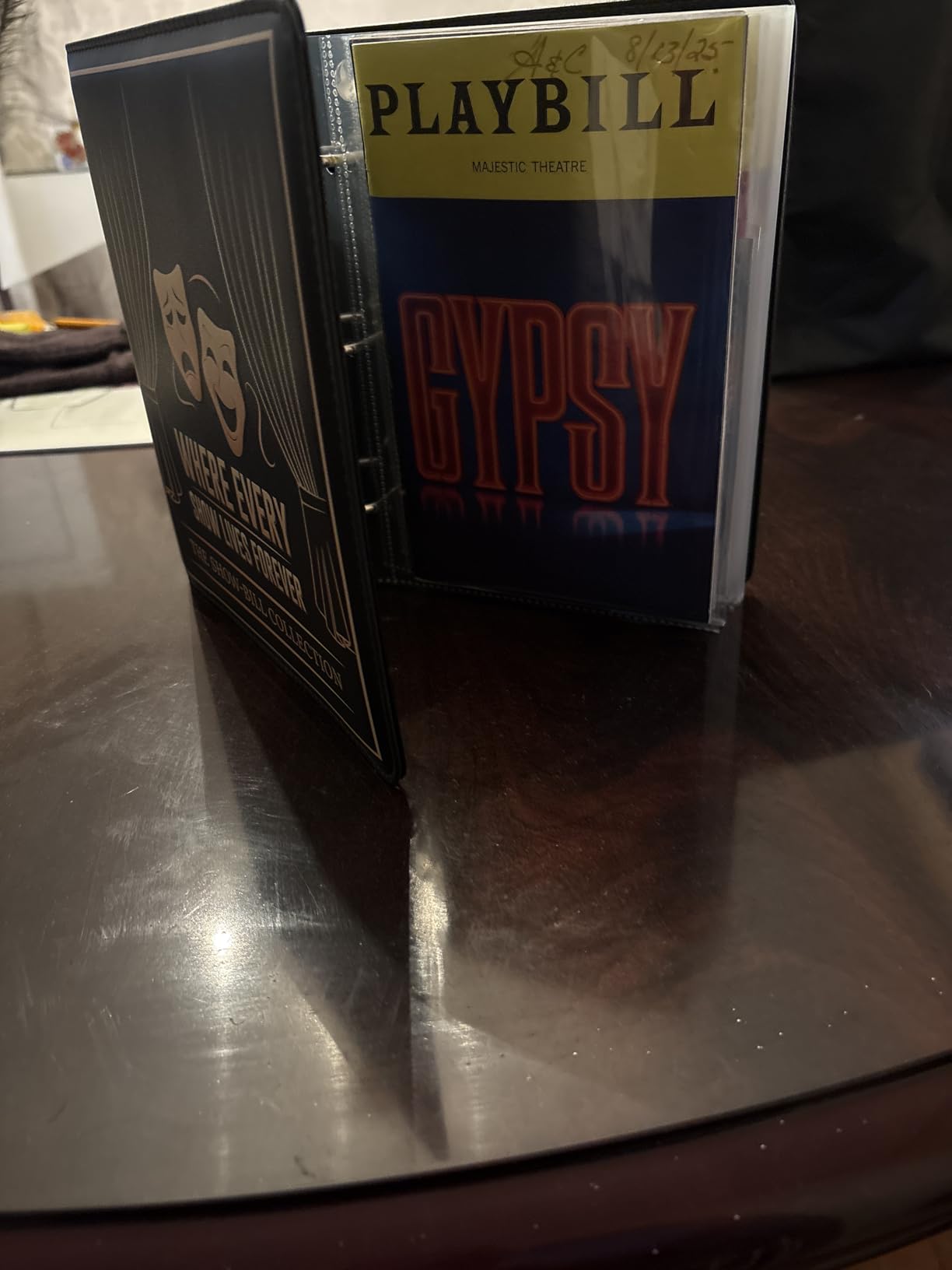 Broadway Playbill Binder with sleeves, Playbill Theater Holder & Showbill binder Organizer Album customer photo 2
