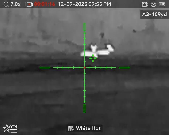 AGM Global Vision Rattler V2 Thermal Imaging Scope for Hunting, High Resolution with High Sensitivity Thermal Optics, Waterproof & Durable, Includes Thermal Targets & Cleaning Cloth customer photo 1