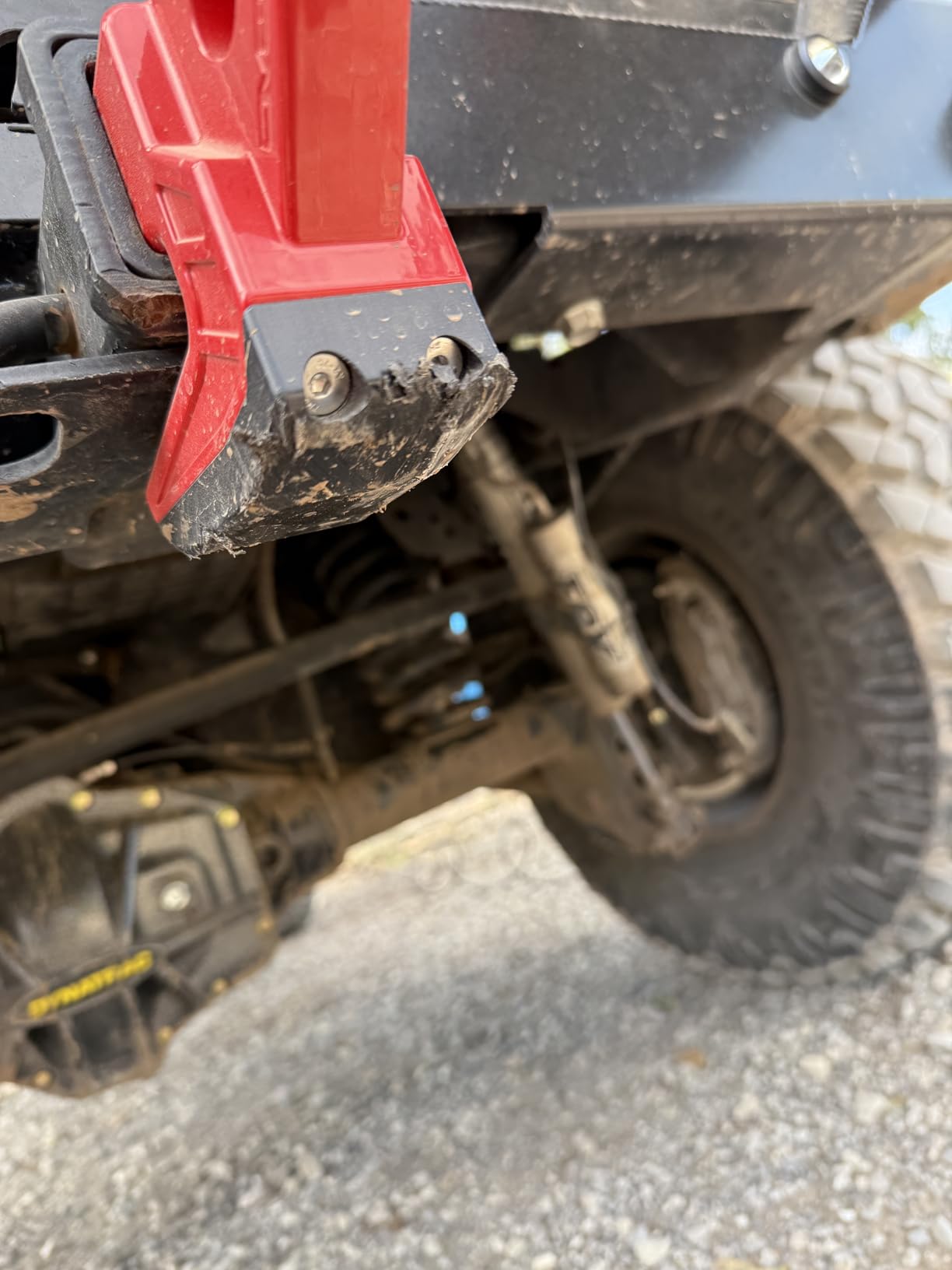 DV8 Offroad Xtract Hitch Skid Plate | Hitch Mounted Rear Skid Plate | 1