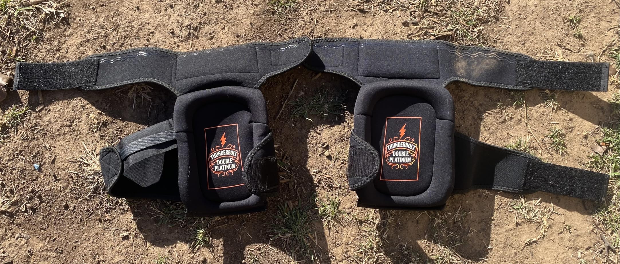 Thunderbolt Knee Pads for Men Construction Knee Pads for Work with Double Gel for Gardening Flooring Roofing customer photo 1