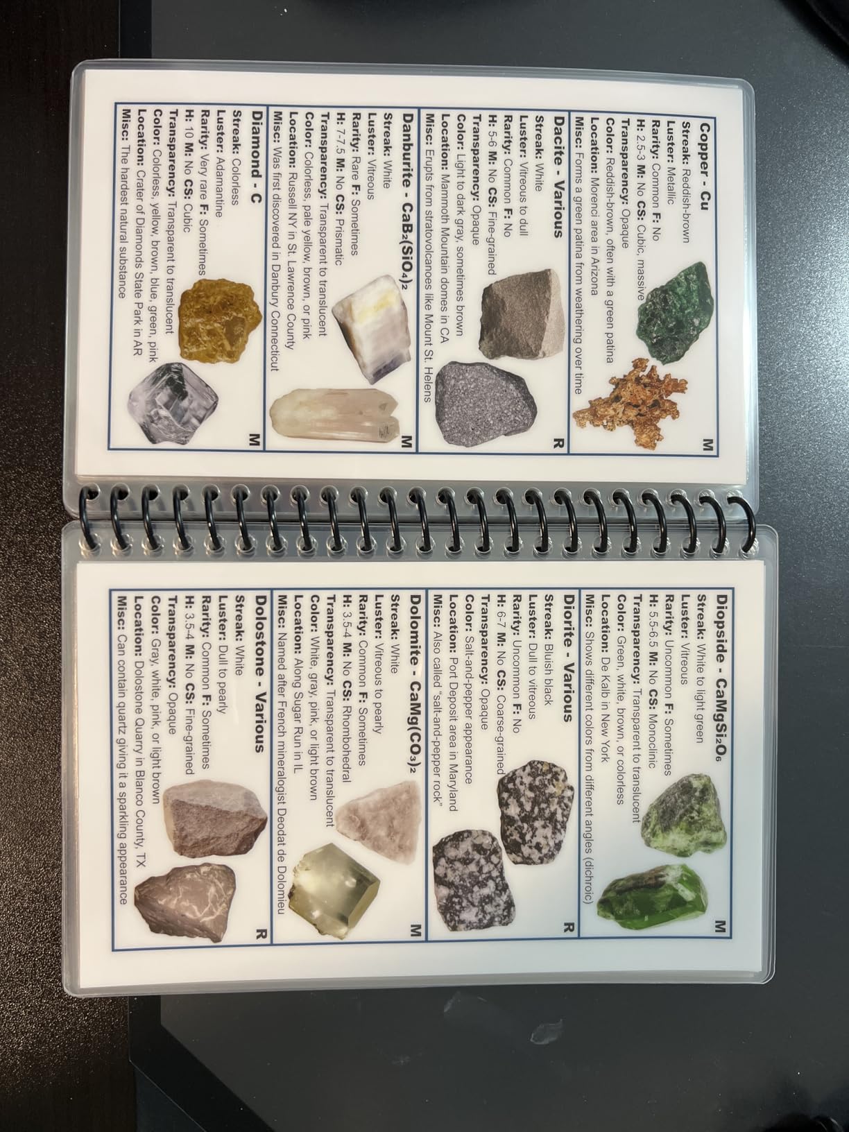 Rocks and Minerals of the United States Identification Field Guide | Thick Waterproof Coating| Find Crystals, Gems, Geodes, and Rocks | Rockhounding Book For Beginners, Experts, & Kids | Rock Chasing customer photo 1