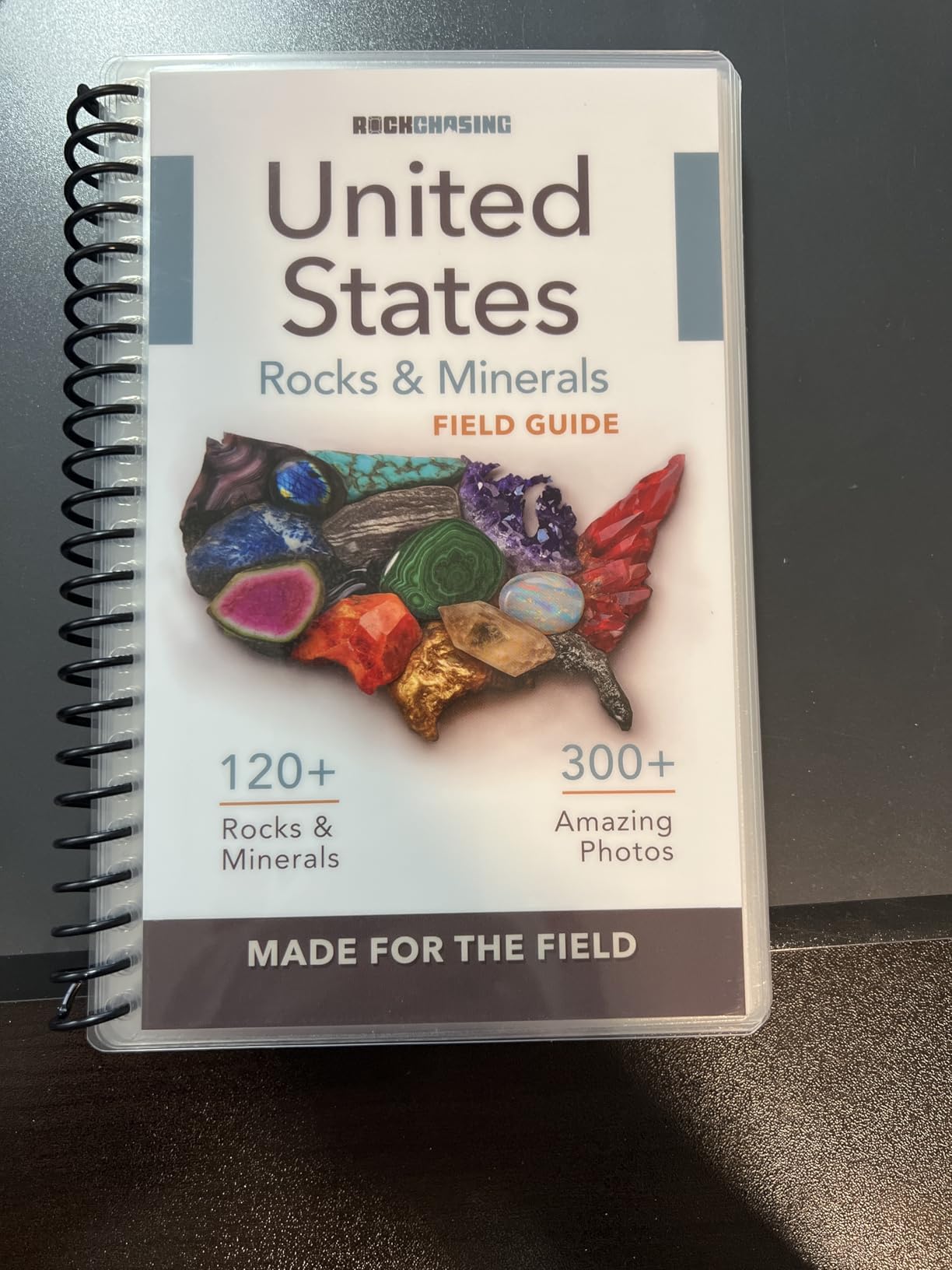 Rocks and Minerals of the United States Identification Field Guide | Thick Waterproof Coating| Find Crystals, Gems, Geodes, and Rocks | Rockhounding Book For Beginners, Experts, & Kids | Rock Chasing customer photo 2