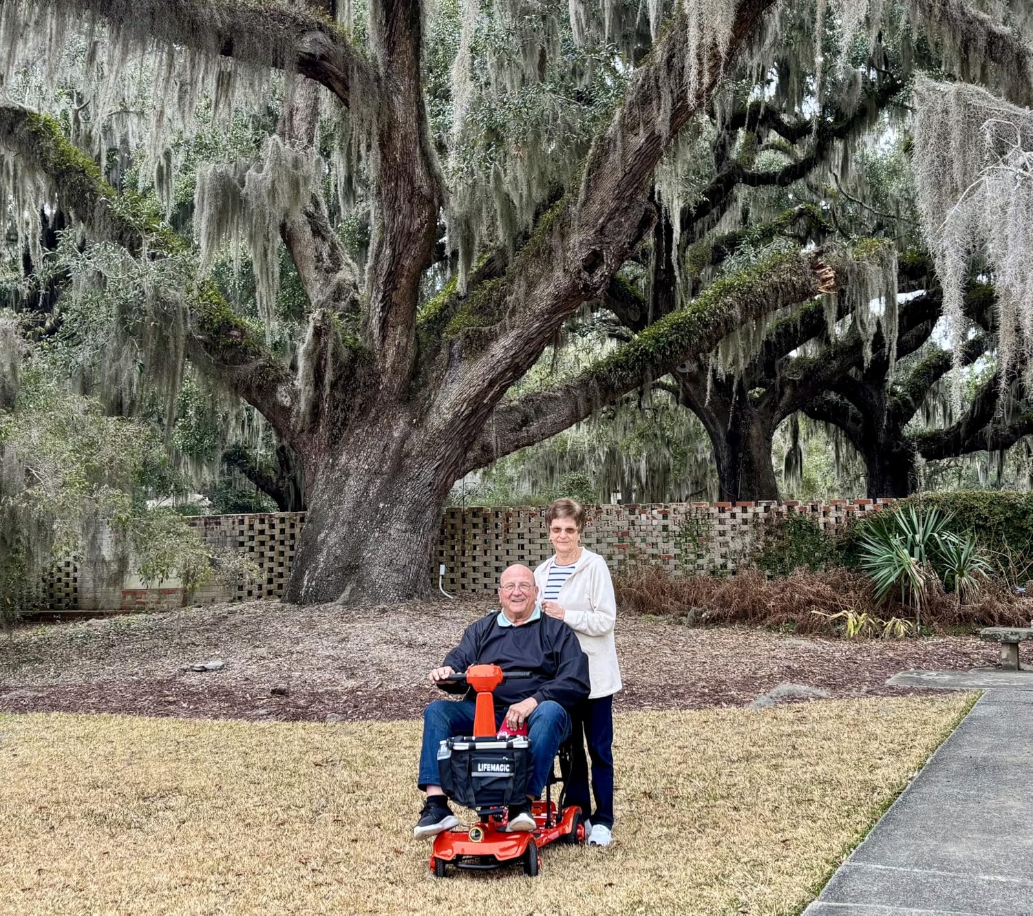 LIFEMAGIC Electric Mobility Scooter 24 Mile Long Range, 42lb Ultra Lightweight Folding Electric Scooter for Seniors, Travel-Friendly with Removable Basket, Cruise & Airline Approved customer photo 2