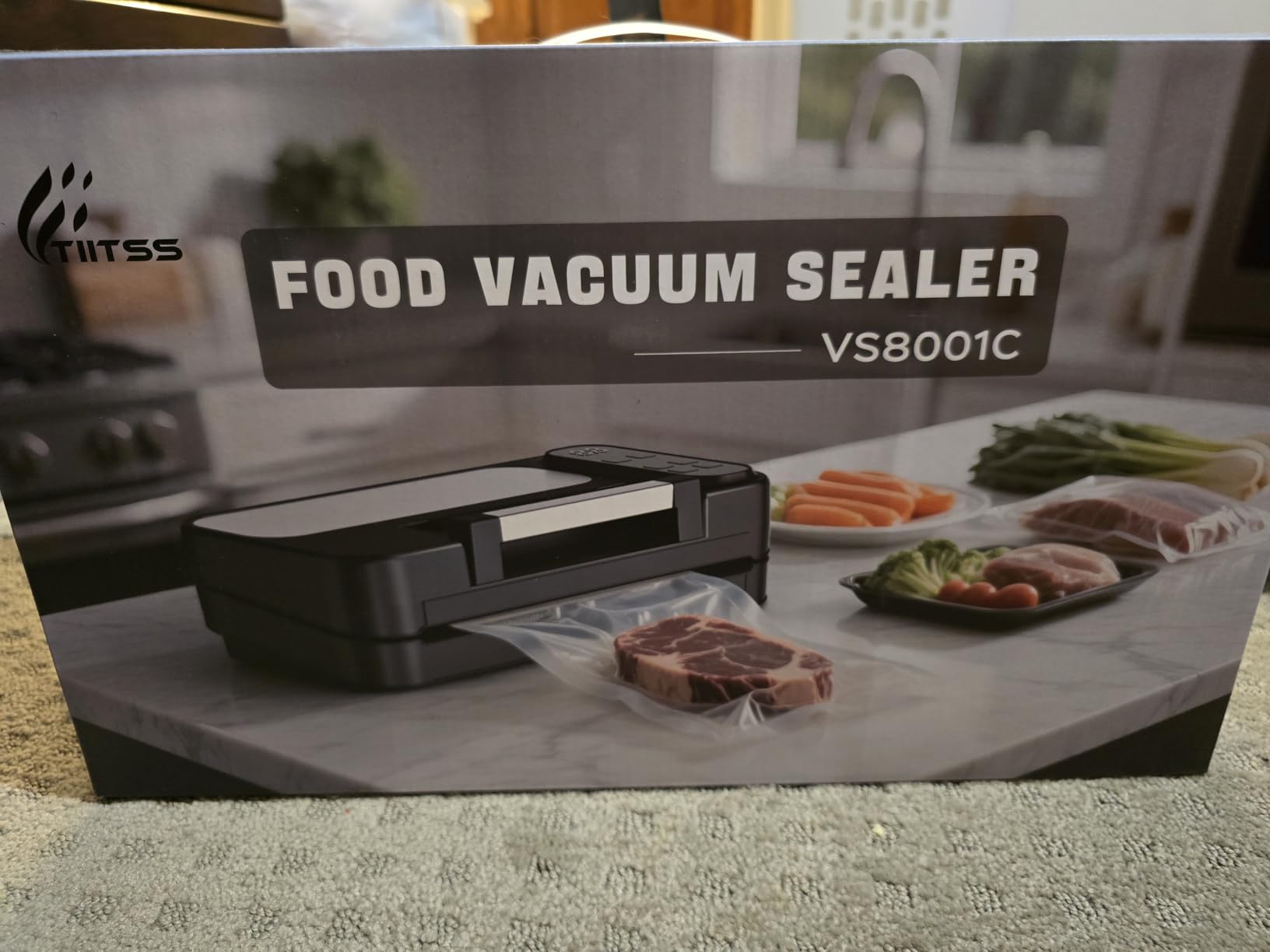 Chamber Vacuum Sealer, 230W Powerful Vacuum Packing Machine with 6.8QT/6.4L Large Chamber and 12-inch Seal Bar for Meats, Soups, Sauces and Liquids, Ideal for Home and Commercial Use customer photo 1