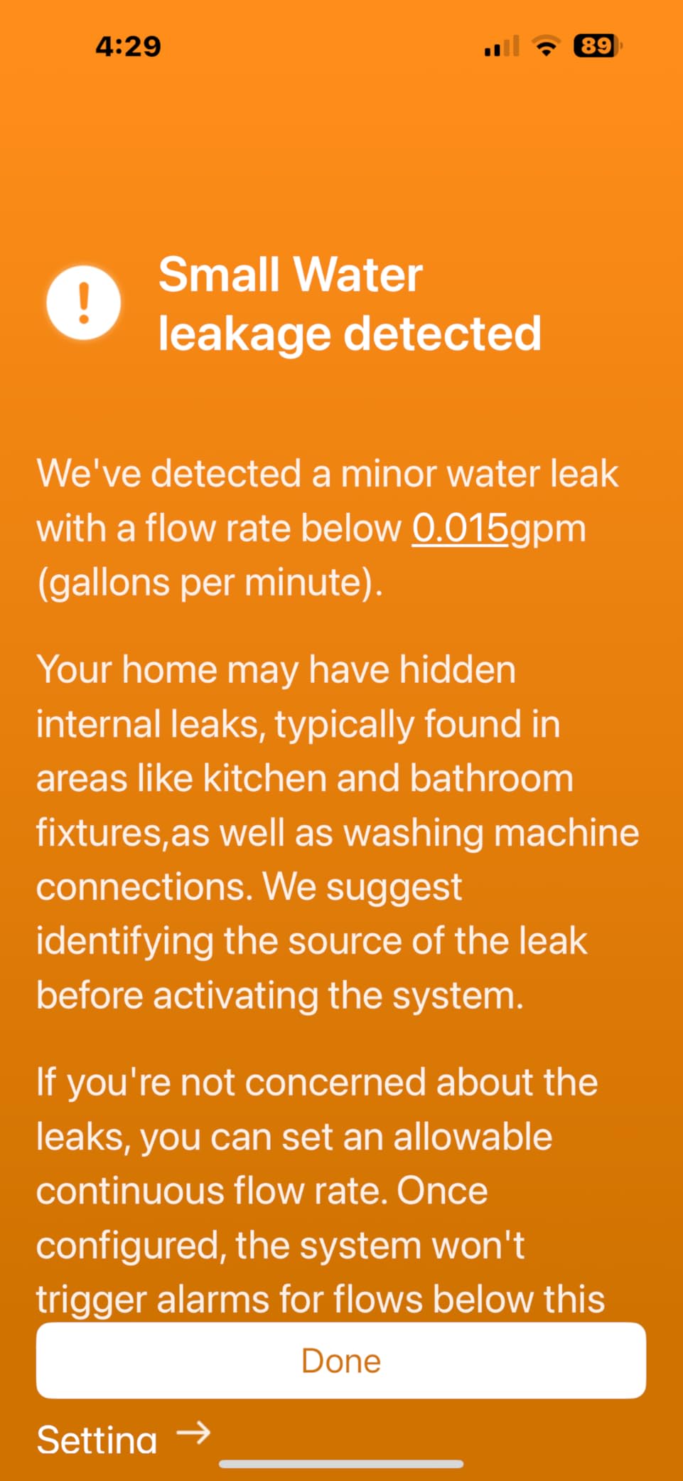 Frizzlife LP365-P Smart Water Monitor and Automatic Shutoff - 0.01 GPM Ultrasonic Micro Leak Detection, Wi-Fi / APP Control, Pressure+Flow Monitoring customer photo 2