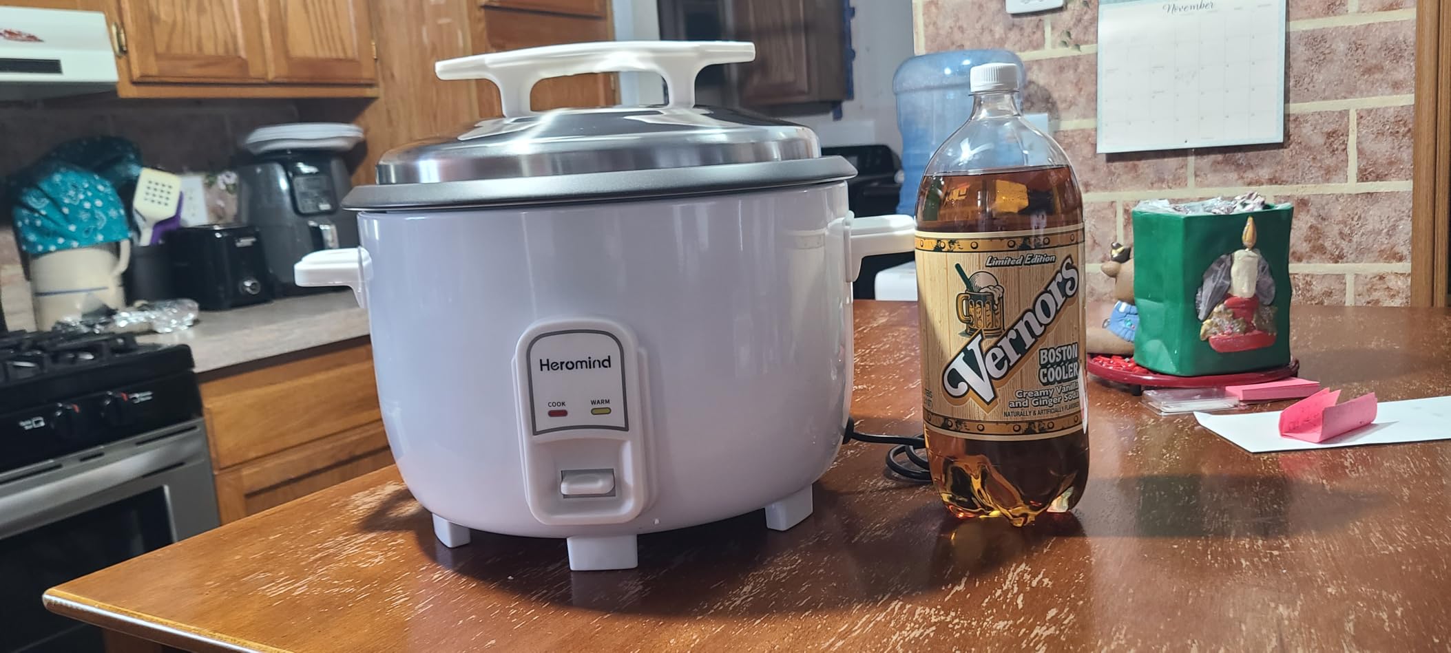 Commercial Rice Cooker, 90-Cup Rice Cooker, 16Qt Large Rice Cooker with Nonstick Inner Pot, Fast Cooking and Auto Keep Warm, with Rice Cup and Paddle, Easy to Clean, 1950W customer photo 2