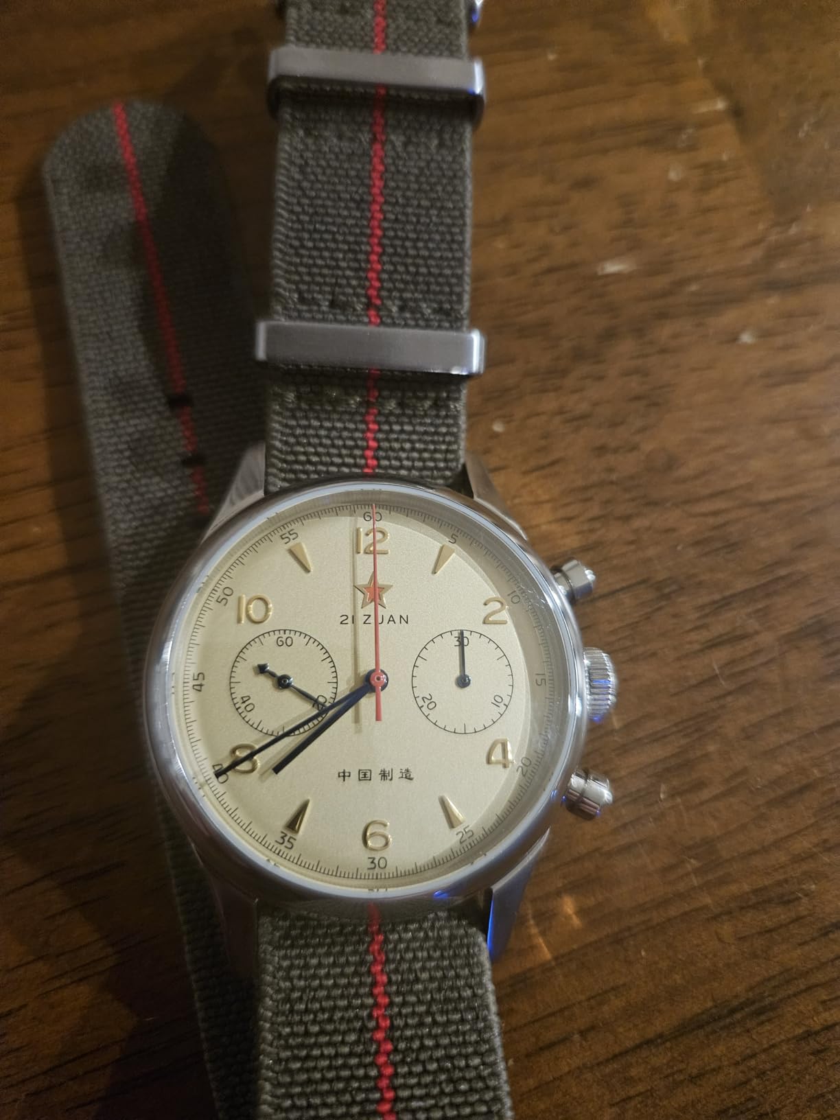 SEAKOSS Retro-Chronograph 1963 Original Seagull ST1901 Movement Men Mechanical Watch Hand Winding Sapphire & Acrylic Mirror Pilot Wristwatch customer photo 2