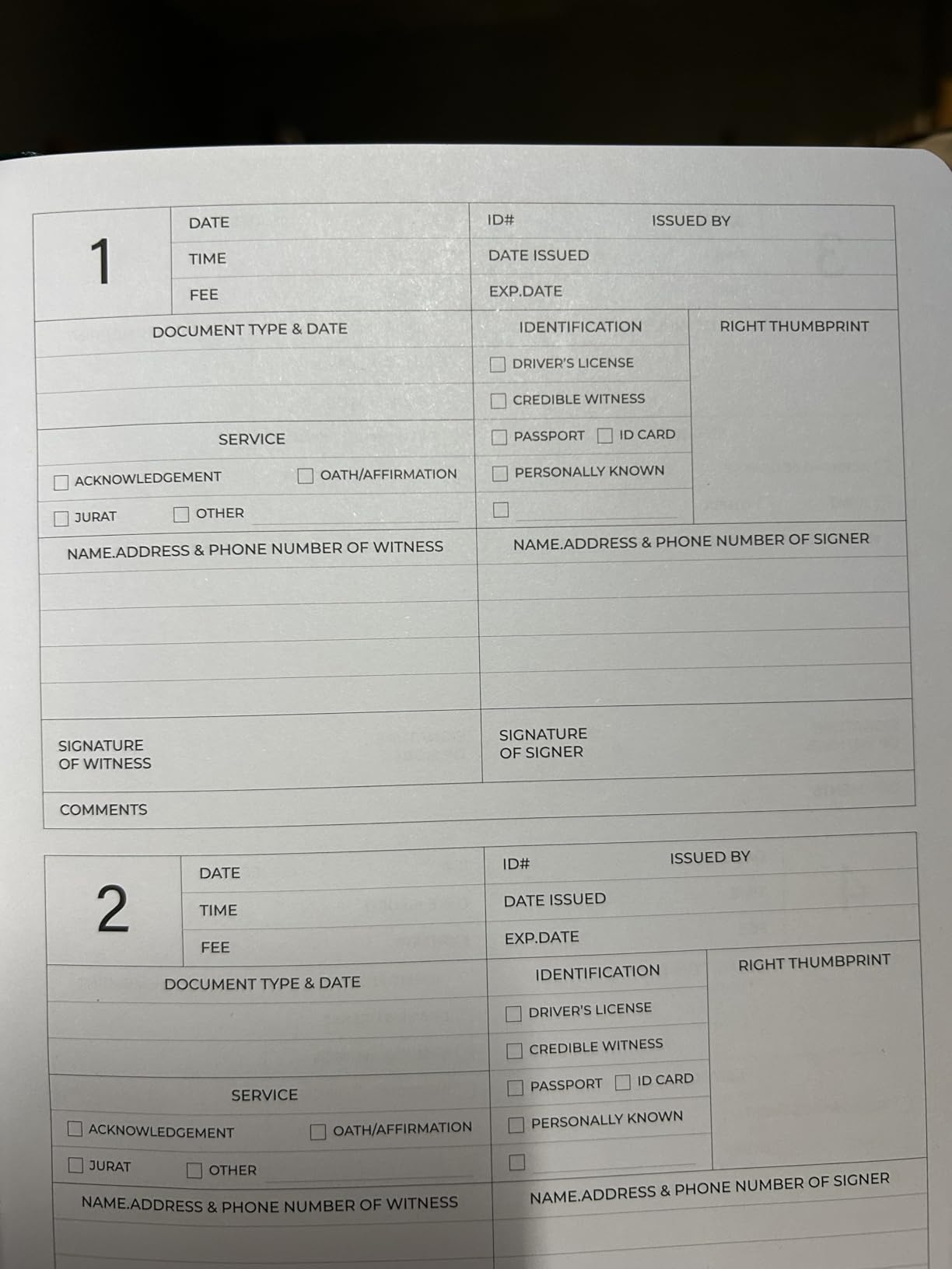 Notary Supplies Kit Professional Notary Journal Log Book, Fireproof Notary Bag & 2 Fingerprint Ink Pads | All-in-One Starter Set for Notaries, Essential Notarial Acts Public Starter Kit (Green kit) customer photo 1