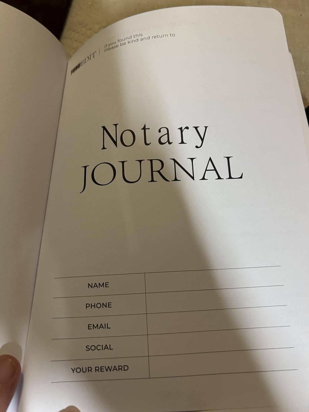 Notary Supplies Kit Professional Notary Journal Log Book, Fireproof Notary Bag & 2 Fingerprint Ink Pads | All-in-One Starter Set for Notaries, Essential Notarial Acts Public Starter Kit (Green kit) customer photo 2