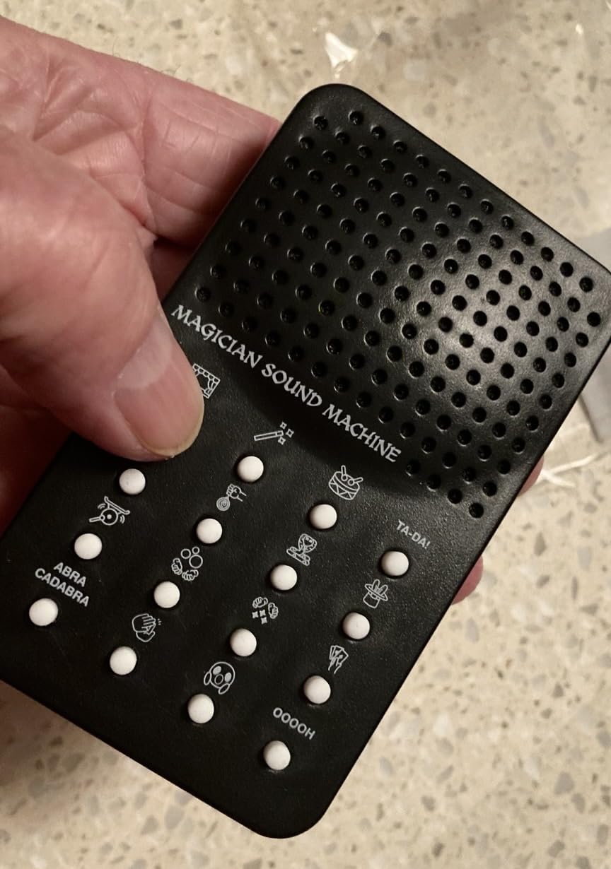 Magician Sound Machine - 16 Fun Sound Effects for Magic Shows - Essential Magician Kit Accessory customer photo 1