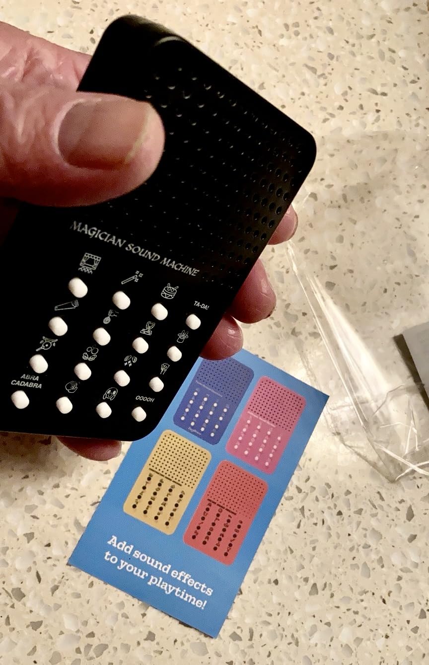Magician Sound Machine - 16 Fun Sound Effects for Magic Shows - Essential Magician Kit Accessory customer photo 2