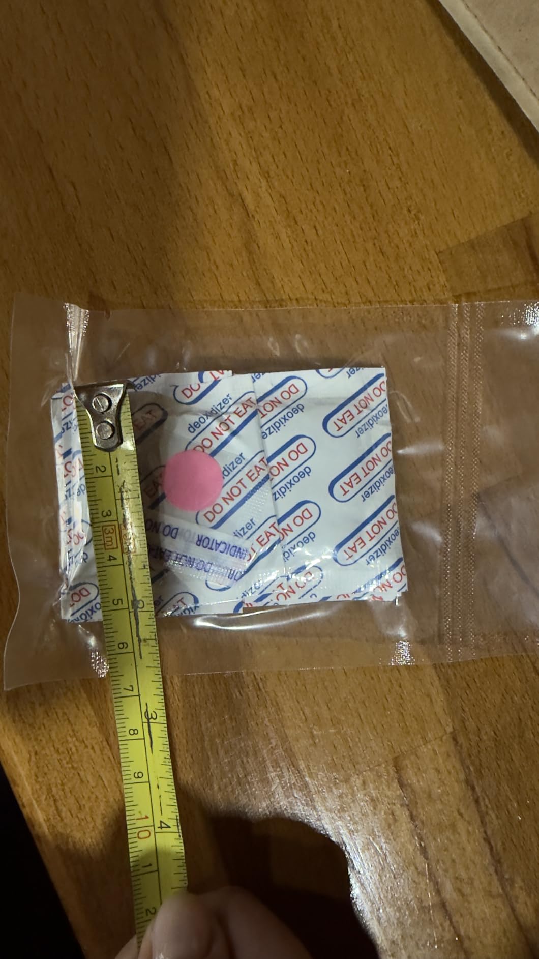400 Counts 500cc Food Grade Oxygen Absorbers, 10 Individually Vacuum Sealed Packs with Oxygen Indicator, Oxygen Absorber Packets for Long Term Storage in Mylar Bag, Canning Jars, Freeze Dryer Storage customer photo 1