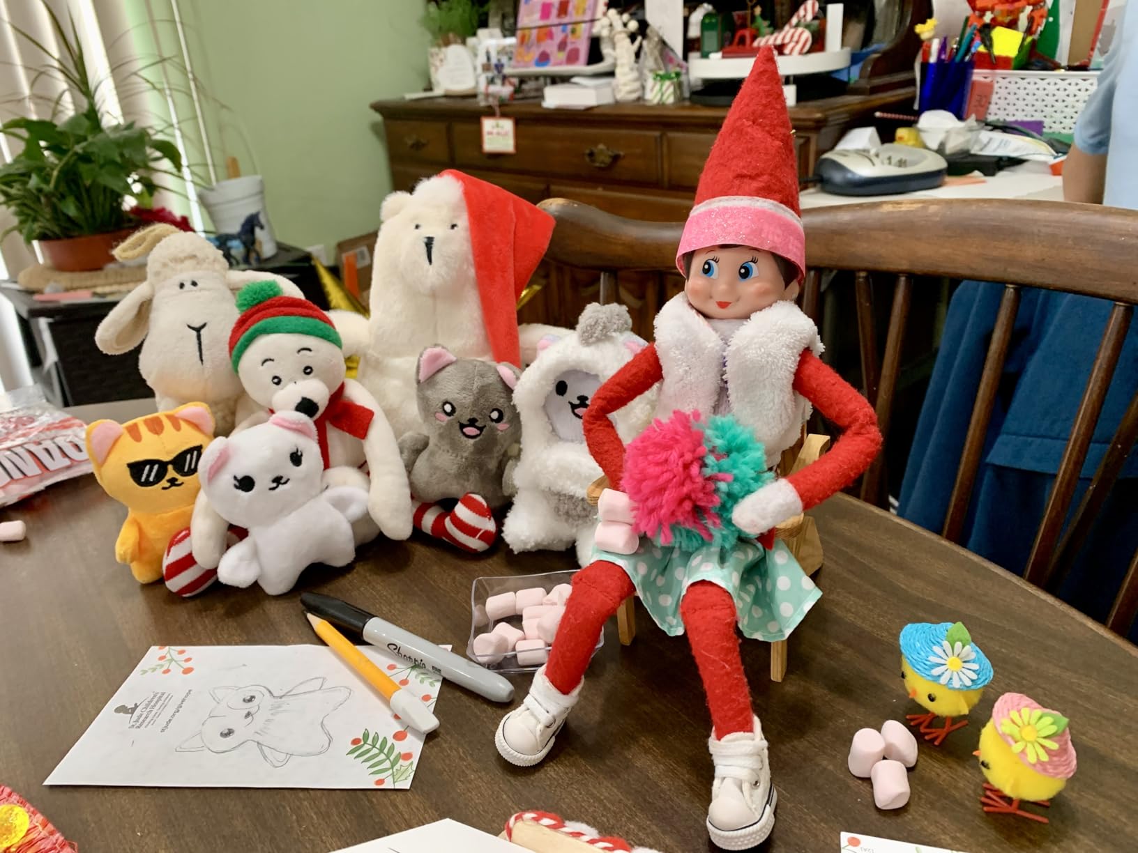 Emotional Support School Supplies Plush by Relatable, Cute Stuffed Animals and Squishy Toys, Includes 5 School Supply Plushies with Carrying Basket, Fun Graduation Gifts & Cute Stuff customer photo 2