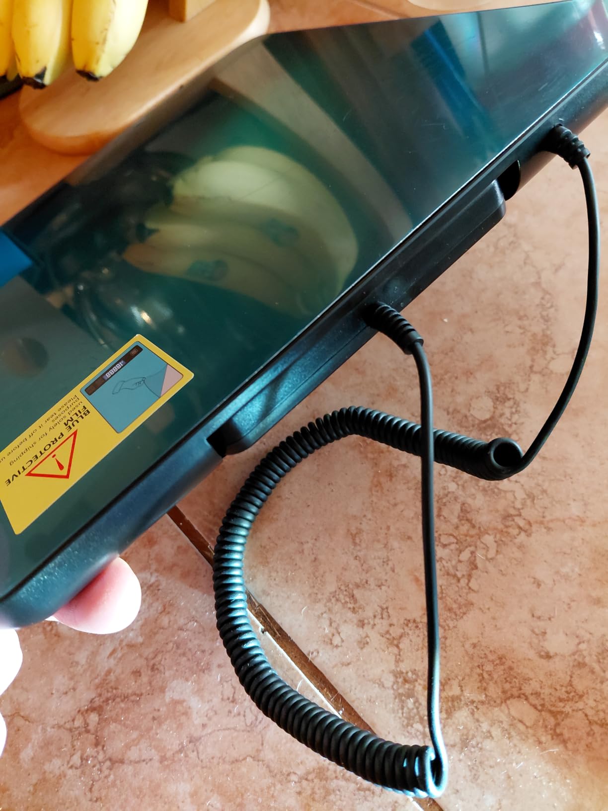 Shipping Scale for Small Business - 440 lbs/0.35oz - High Accurate Digital Postal Scale with Hold/Tare Function - Perfect for Packages, Luggage, Home Use - Battery & Cable Included - Silver customer photo 2