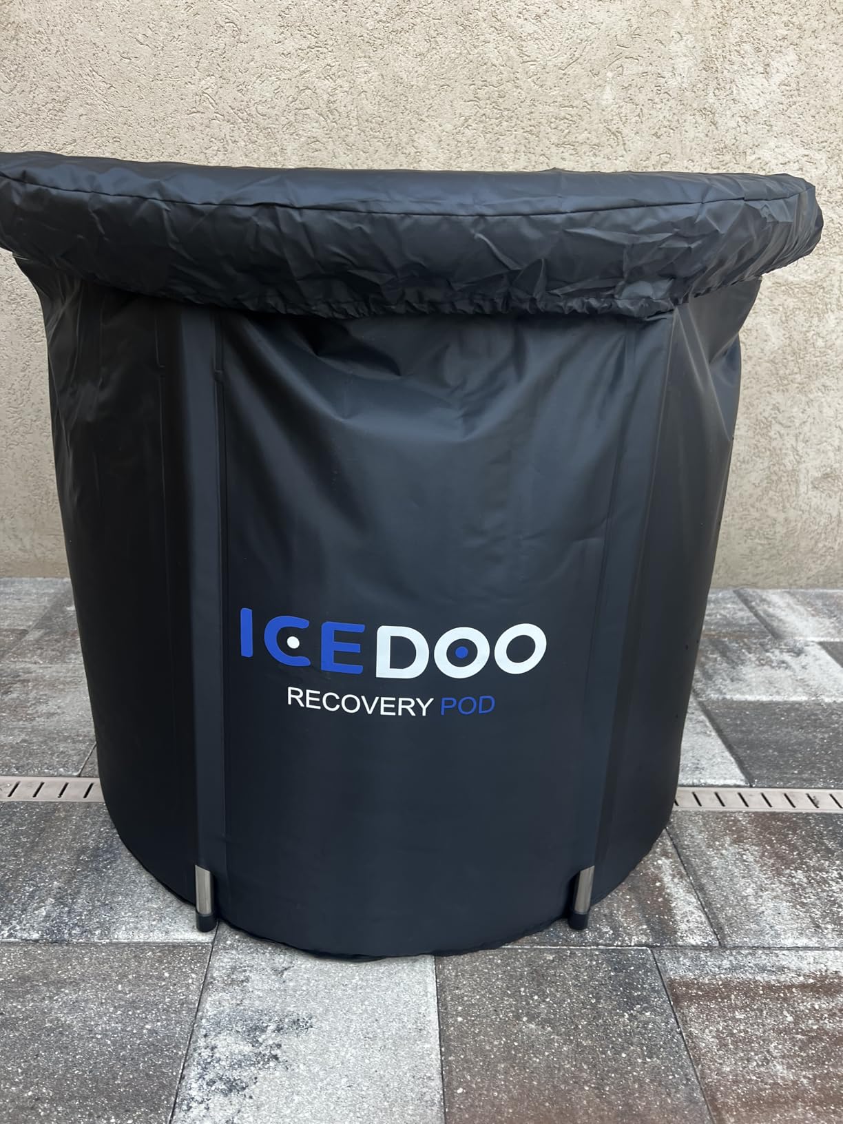 Wxtkkom Ice Bath Tub for Athletes, 119 Gallons Hot & Cold Plunge Tub with Cover for Recovery customer photo 1