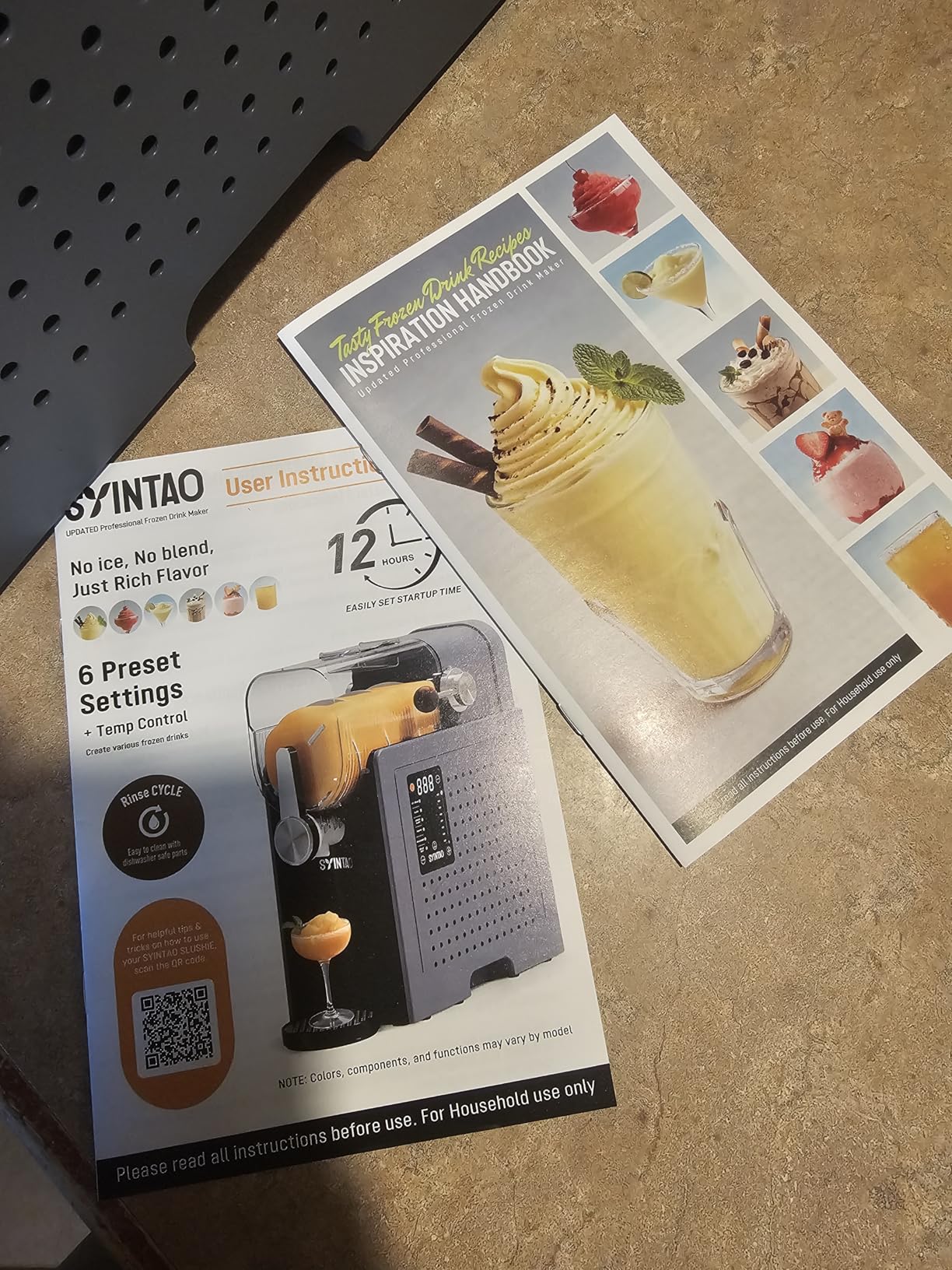 SYINTAO 2-in-1 Slushie & Soft Serve Ice Cream Maker, 96oz Vessel No-Ice-Needed Frozen Drink Machine with LED Display, 6 Preset Modes, Auto-Clean & Delay Timer - Gift for Family customer photo 1