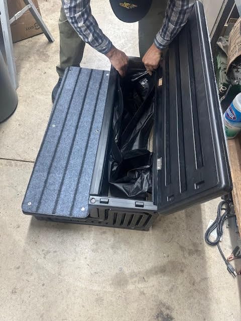 Marudina Hot Tub Steps with Storage, Non-Slip Hot Tub Stairs, Waterproof Large Capacity & Heat-Resistant Fabric Cover, Heavy duty HDPE Outdoor Spa Steps for Pool, RV & Porch customer photo 2