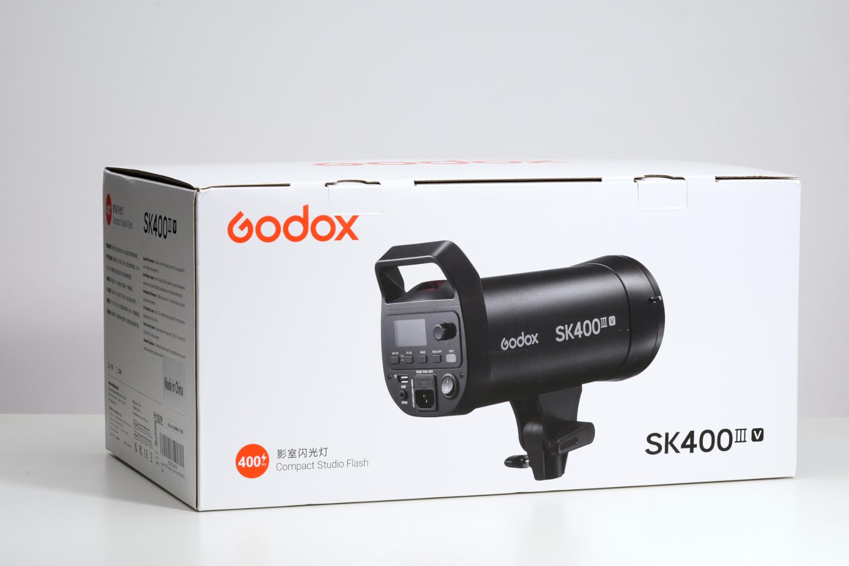 GODOX SK400IIIV (2026 Upgrade) Studio Strobe Light 400Ws GN65, 0.1-1.5s Recycle Time, Bowens Mount, LED Modeling Lamp customer photo 2