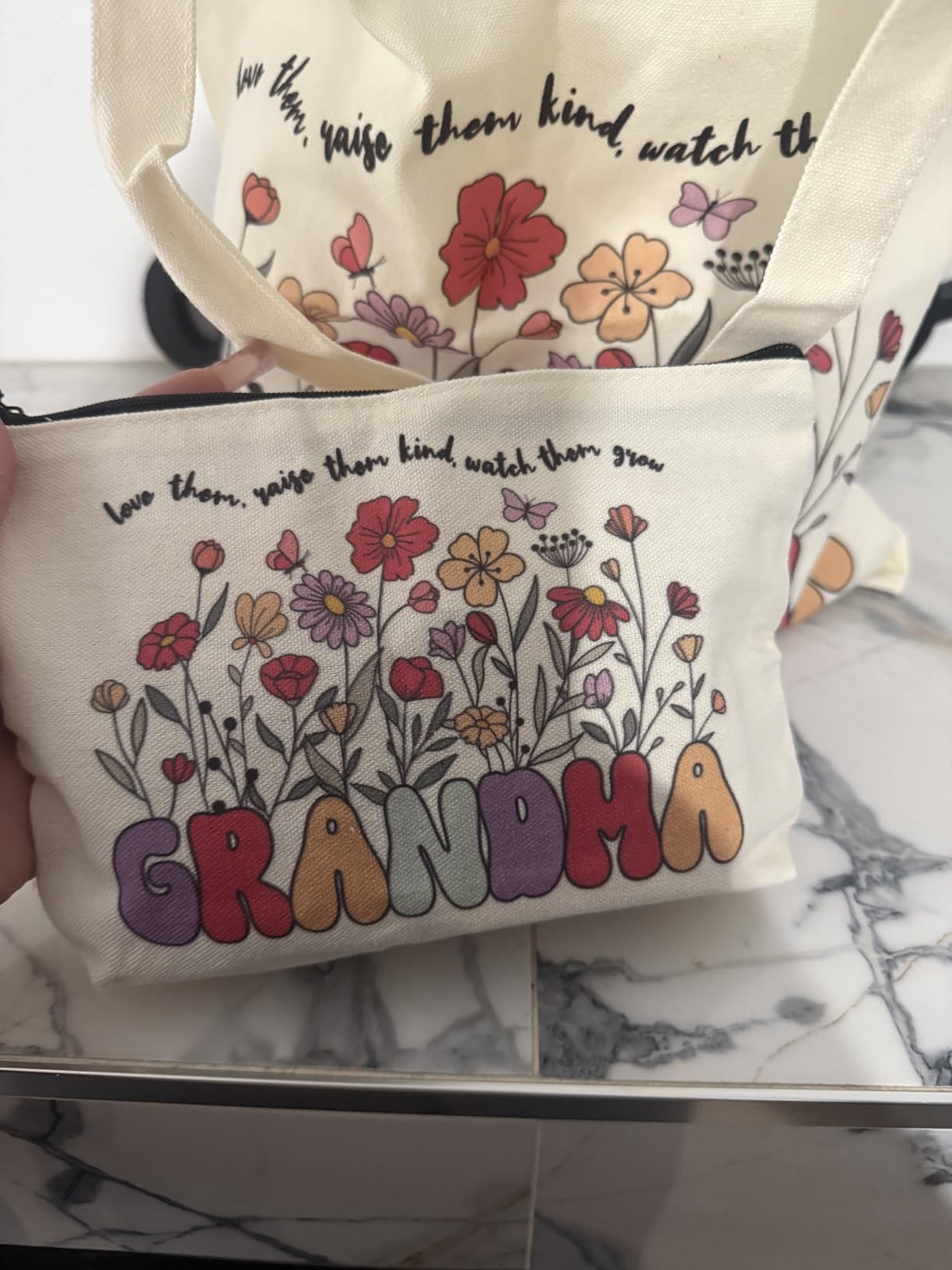Funnymoom 6 Pcs Respiratory Therapist Gifts for Women Thank You Therapist Gifts with 17 oz Glass Cup Canvas Tote Makeup Bag Birthday Gift Set for Respiratory Therapy customer photo 1
