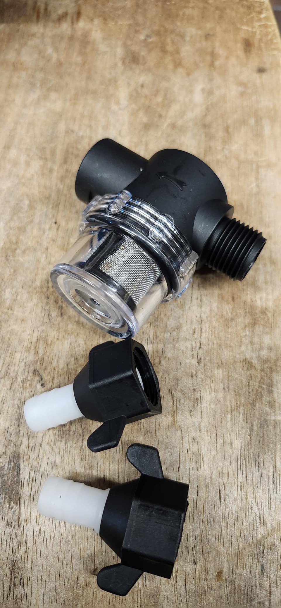 DC HOUSE 33 Series 12V RV Water Pump 3.5GPM 45PSI, 3-Chamber Diaphragm Pump with Built-in Pressure Switch, Quiet Self-Priming Demand Pump for Camper, Boat, Cabin, Off-Grid System customer photo 2
