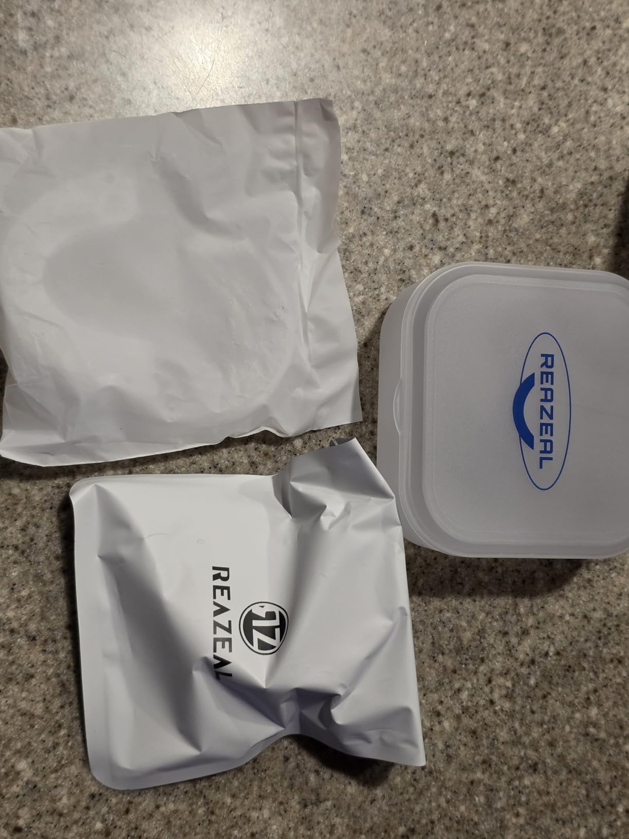 Anti Snore Mouthpiece - Adjustable Intraoral Device Designed to Help Reduce Snoring for Adults (18+) with Retainer Case (Clear) customer photo 1