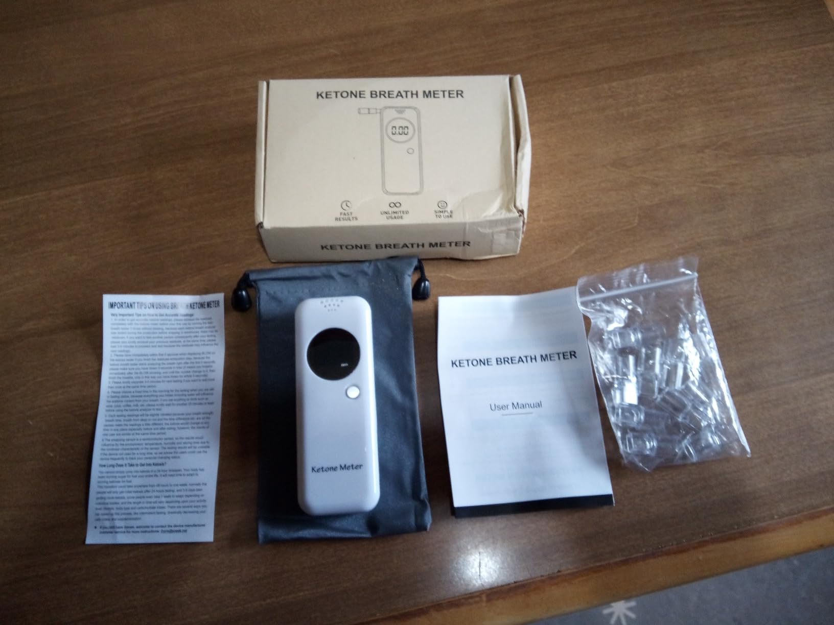 Ketone Breath Meter Professional Ketone Breath Tester- Home Ketone Monitoring Breath Analyzer & Ketosis Meter | Accurately Monitor Ketosis in Your Breath for Personal Ketosis Tracking customer photo 1