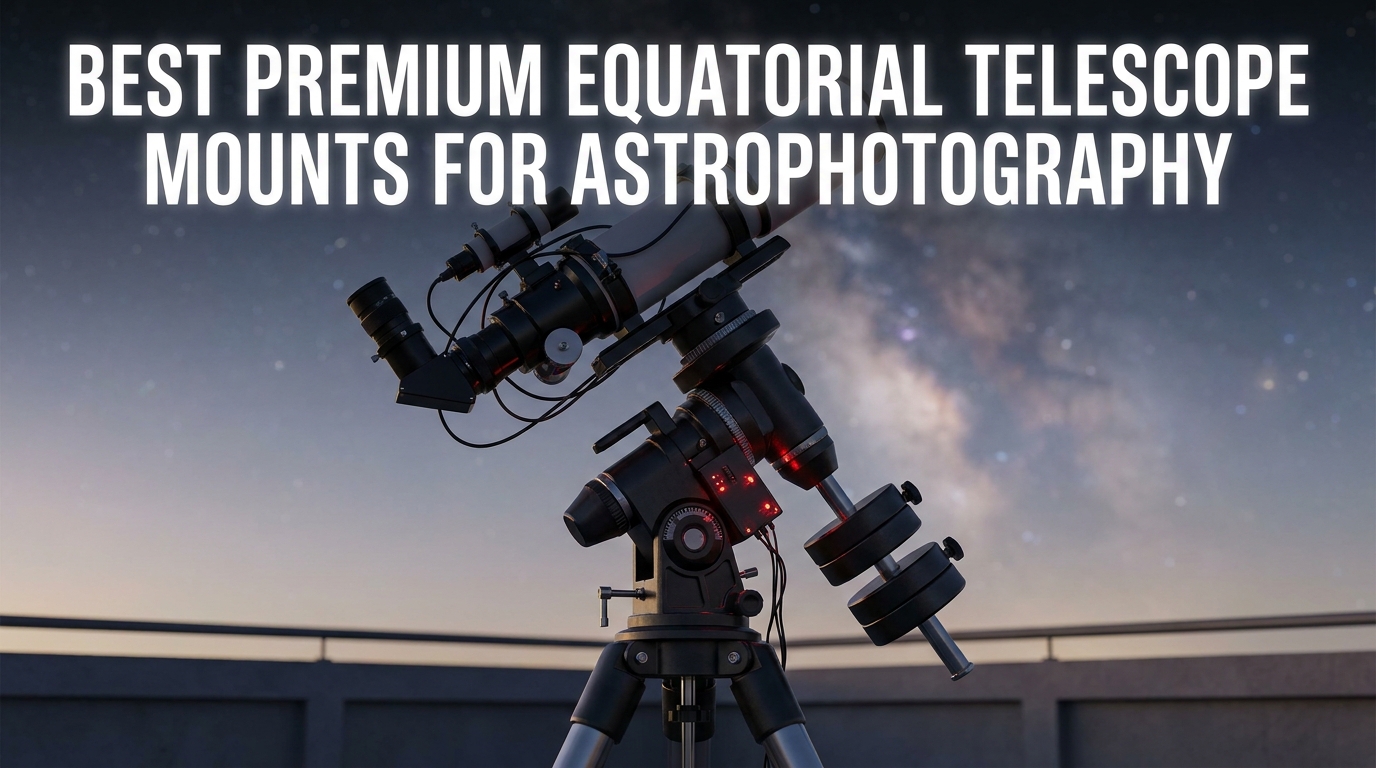 BEST PREMIUM EQUATORIAL TELESCOPE MOUNTS FOR ASTROPHOTOGRAPHY