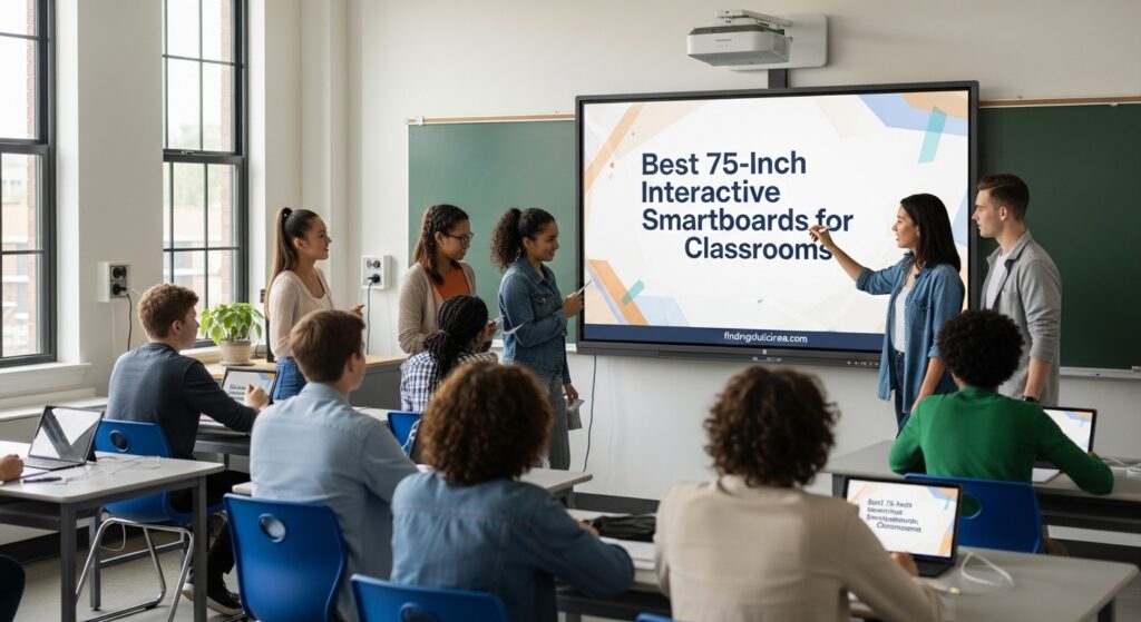 Current image: Best 75-Inch Interactive Smartboards for Classrooms